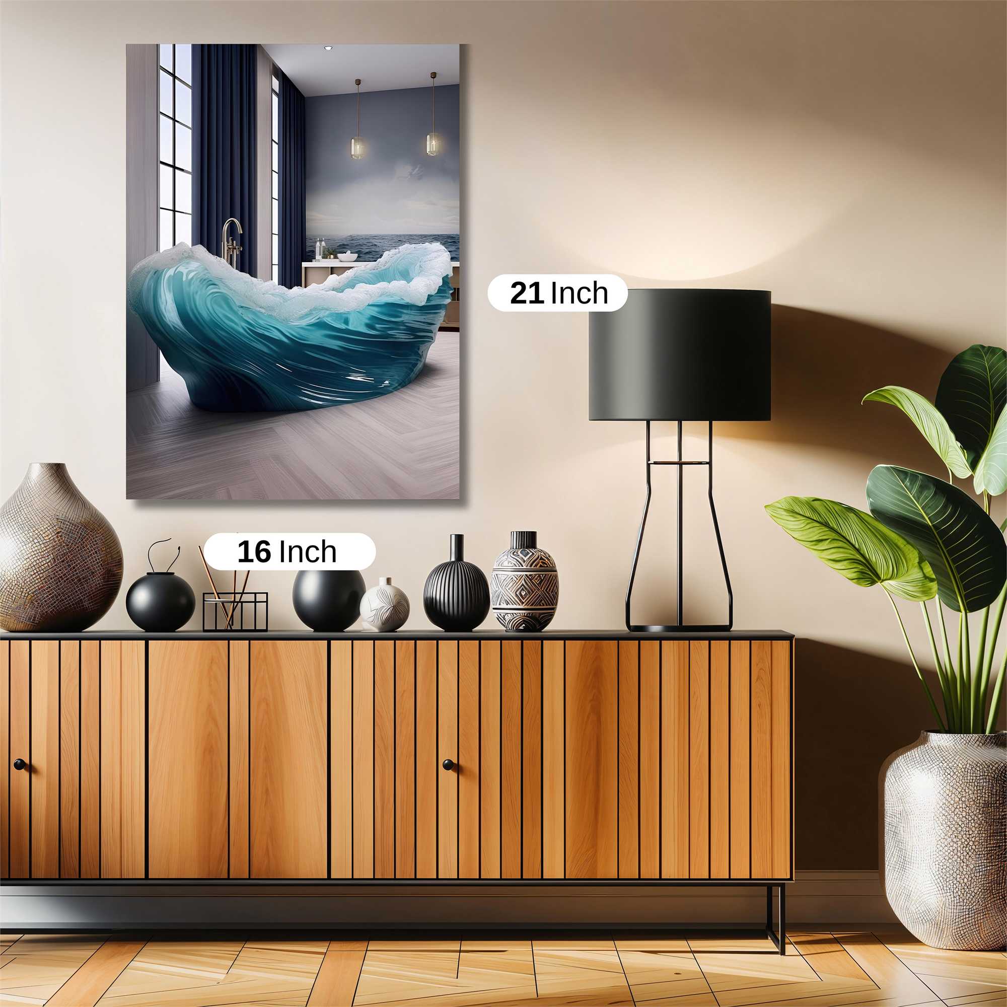 Wave Serenity Safe Wall Magnetic / M