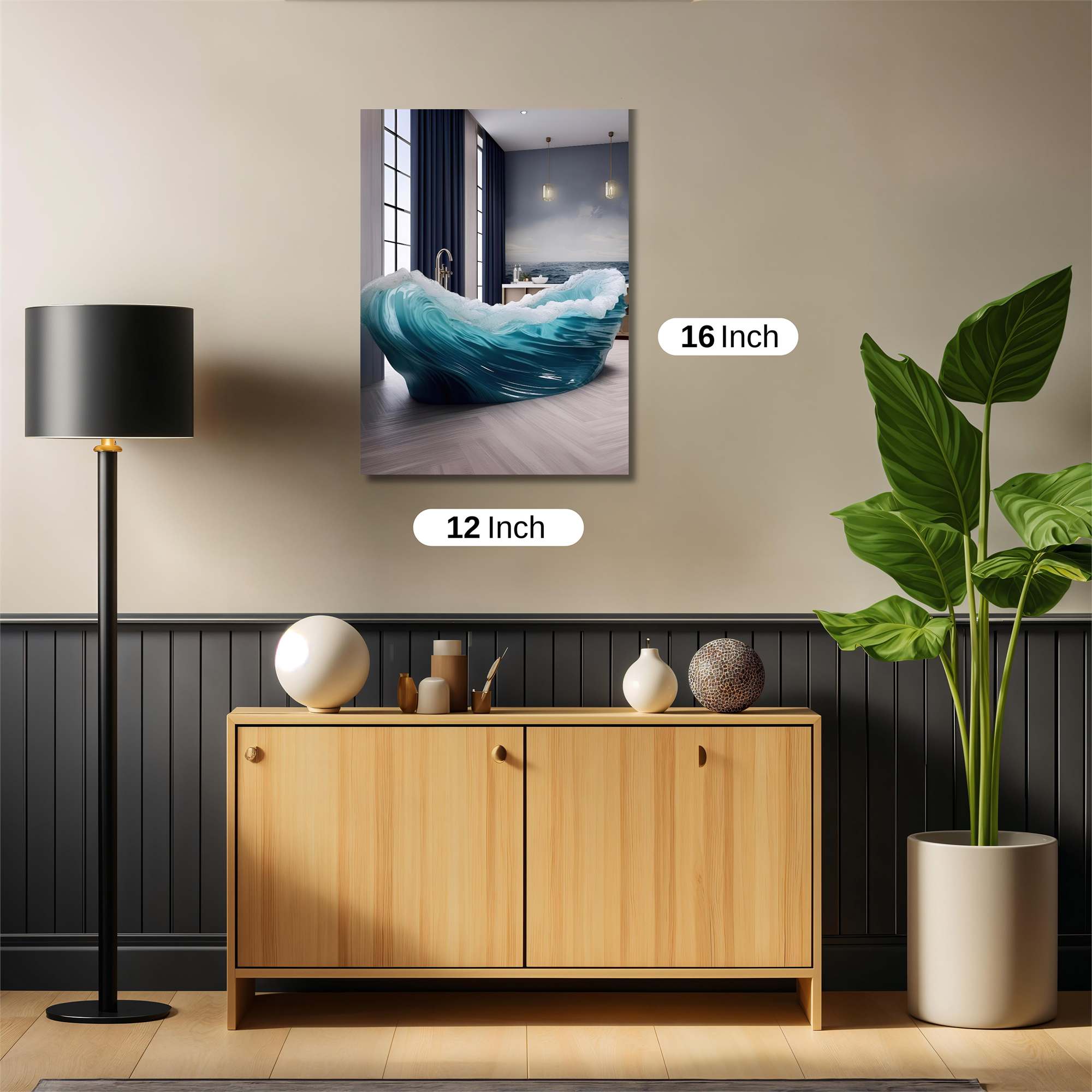 Wave Serenity Safe Wall Magnetic / M