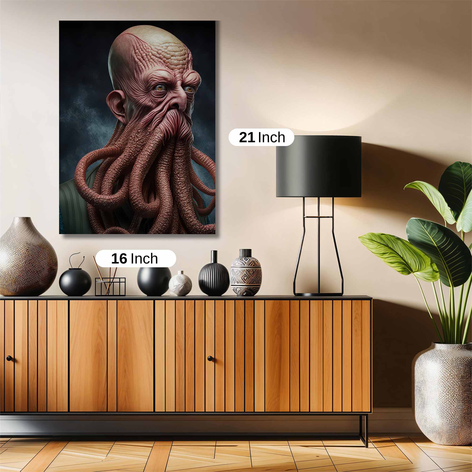 Cthulhu Whimsy Safe Wall Magnetic / M