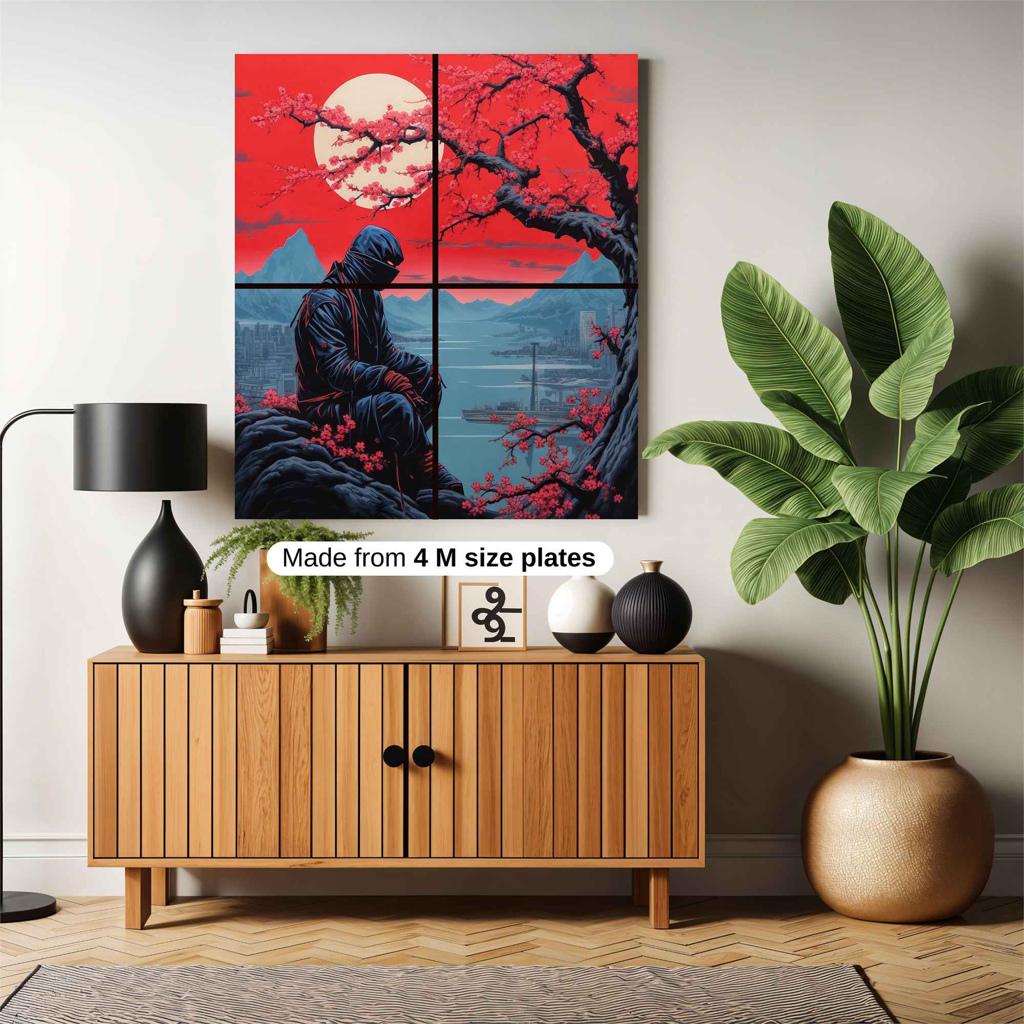 Ninja Serenity Safe Wall Magnetic / M