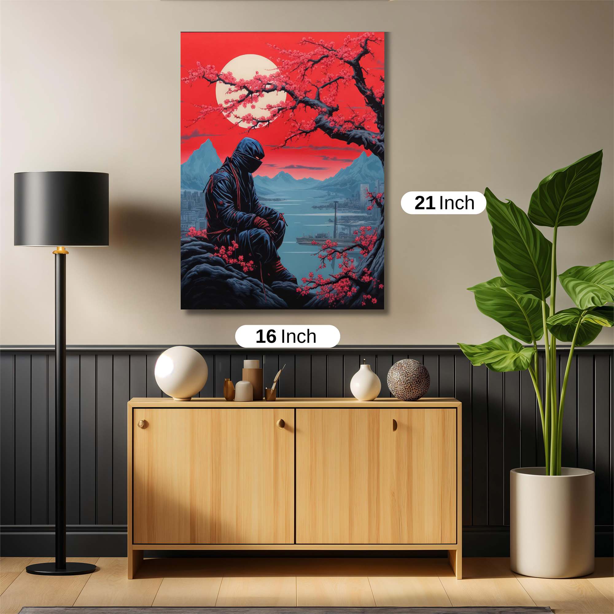 Ninja Serenity Safe Wall Magnetic / M