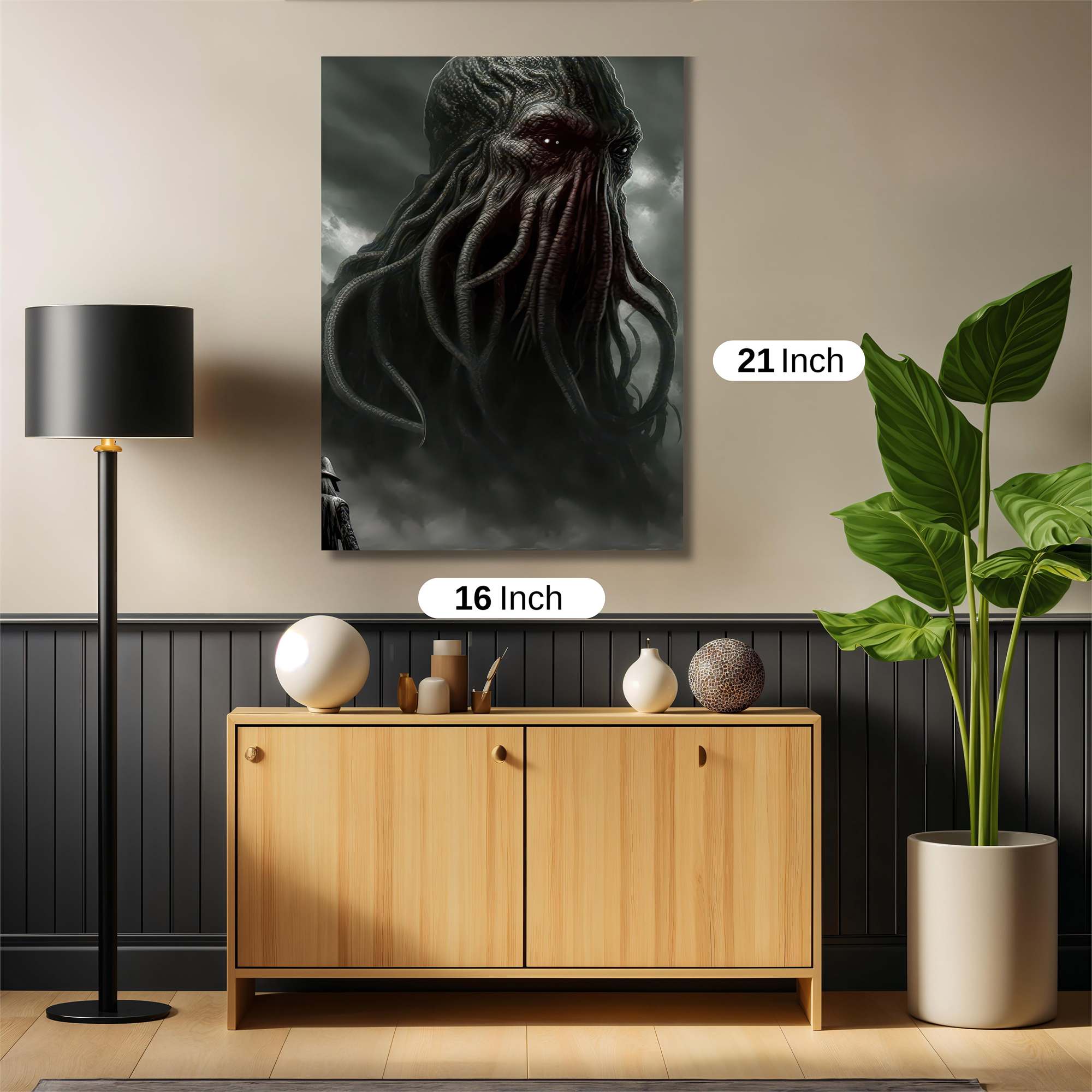 Cthulhu Dread Safe Wall Magnetic / M