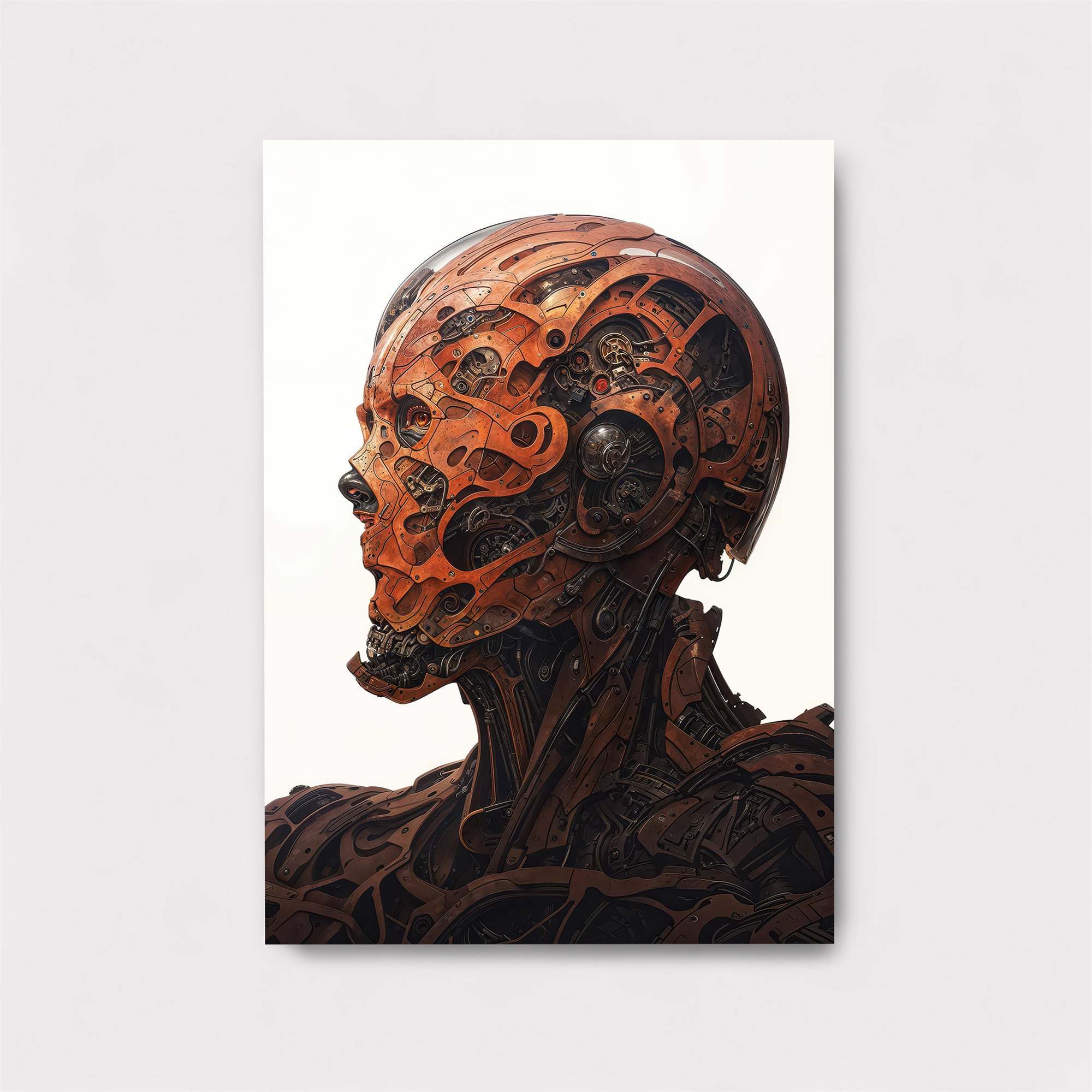 Rust Elegance Safe Wall Magnetic / M