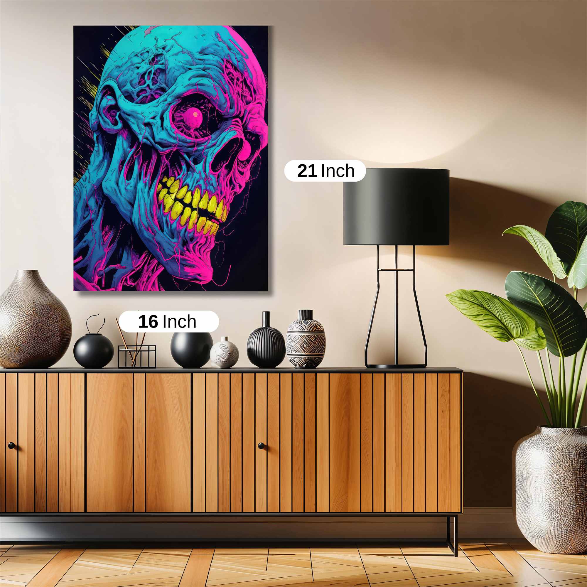 Skull Euphoria Safe Wall Magnetic / M