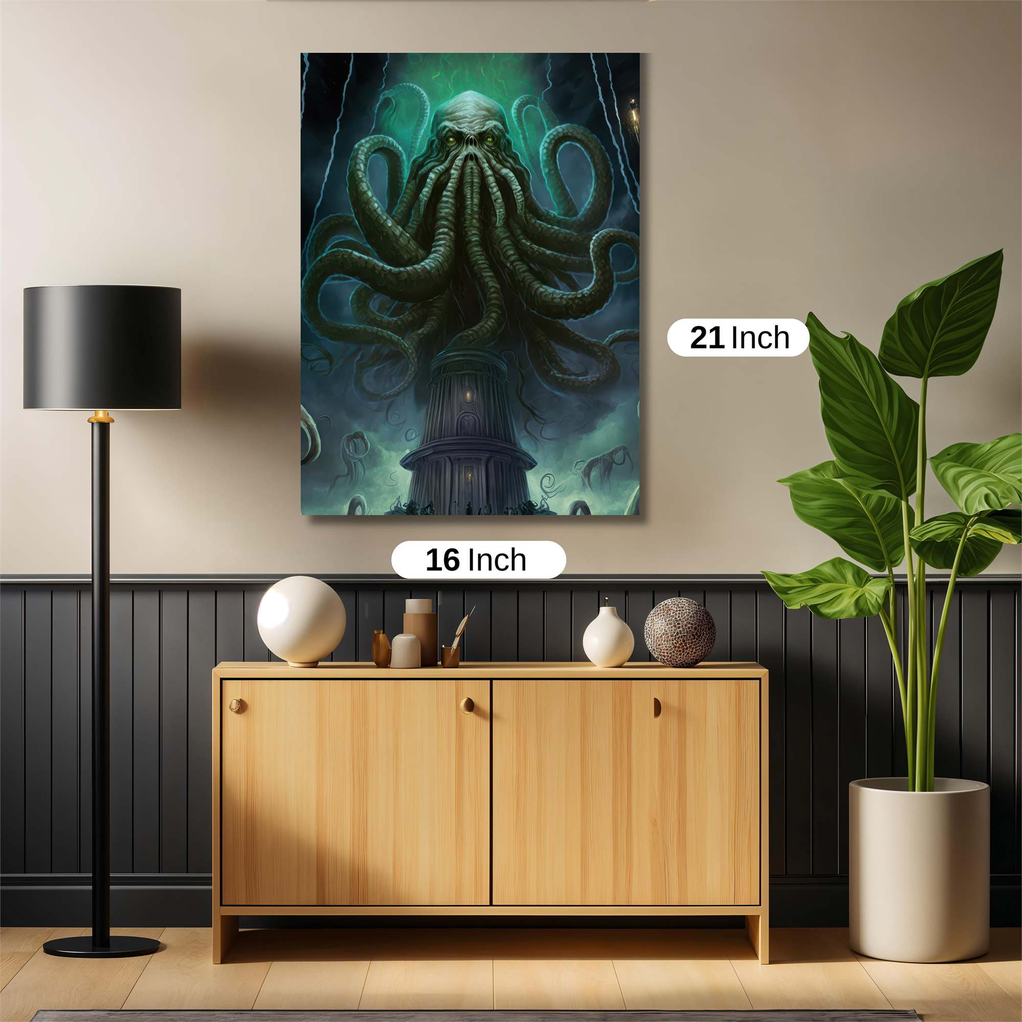 Cthulhu Dread Safe Wall Magnetic / M