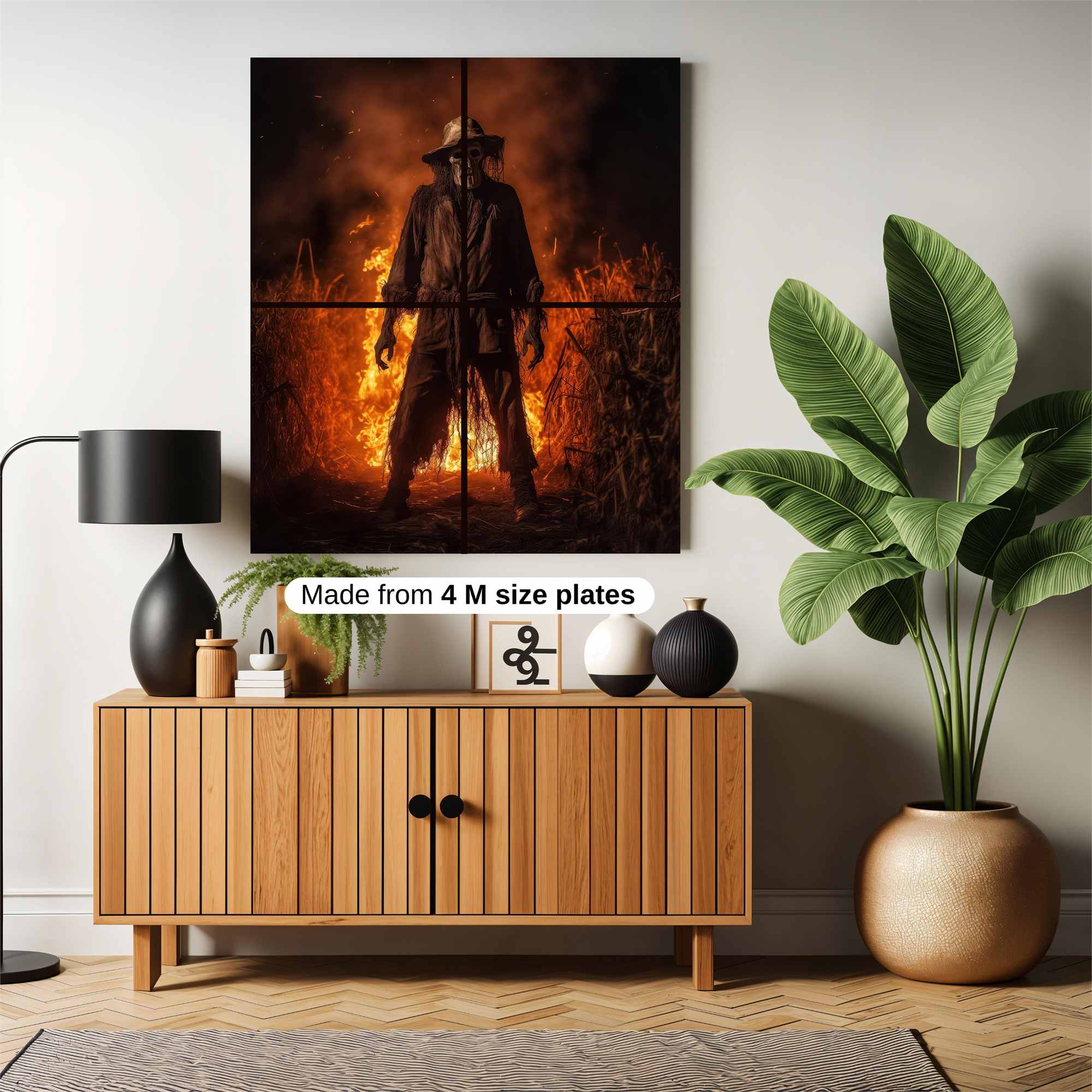 Scarecrow Inferno Safe Wall Magnetic / M