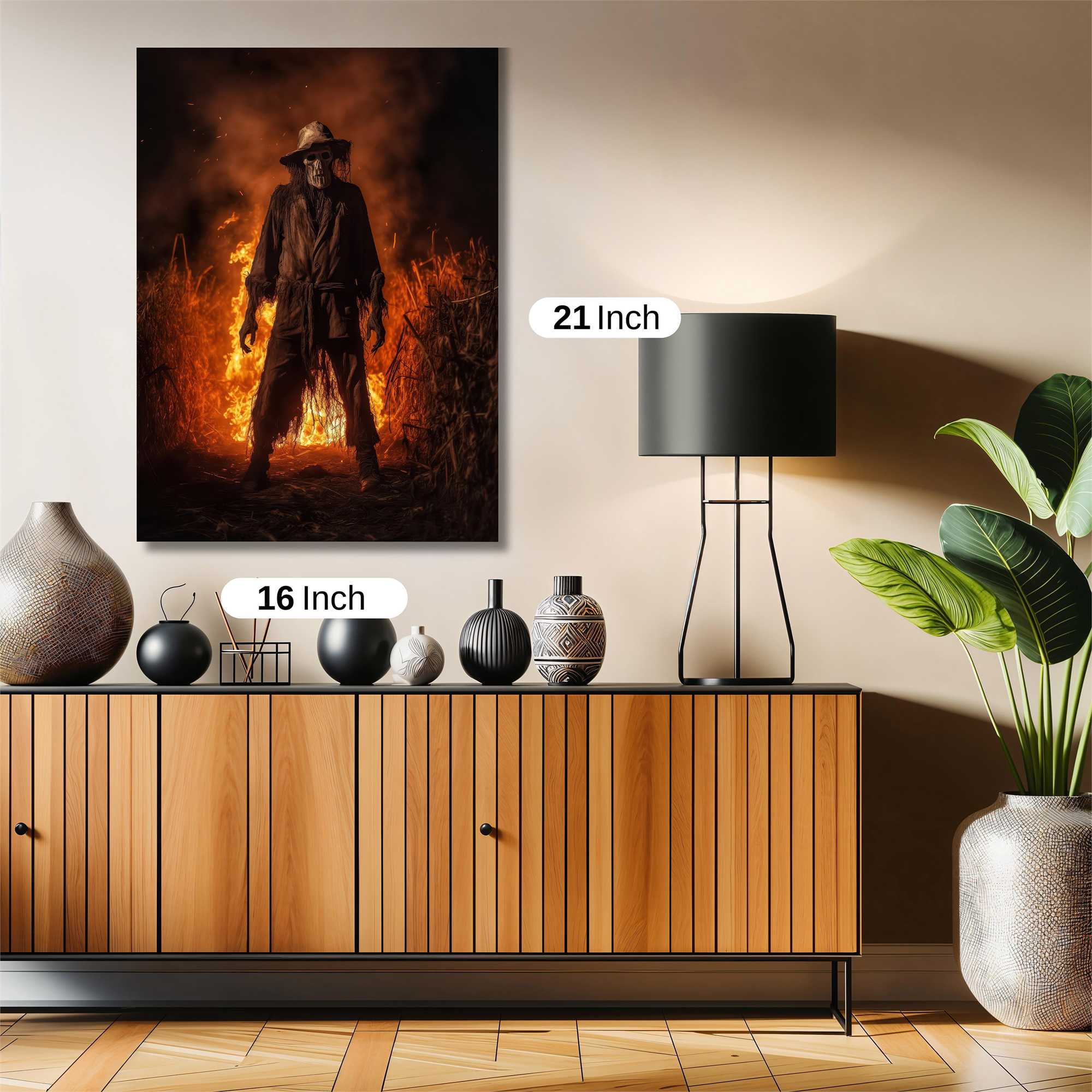 Scarecrow Inferno Safe Wall Magnetic / M