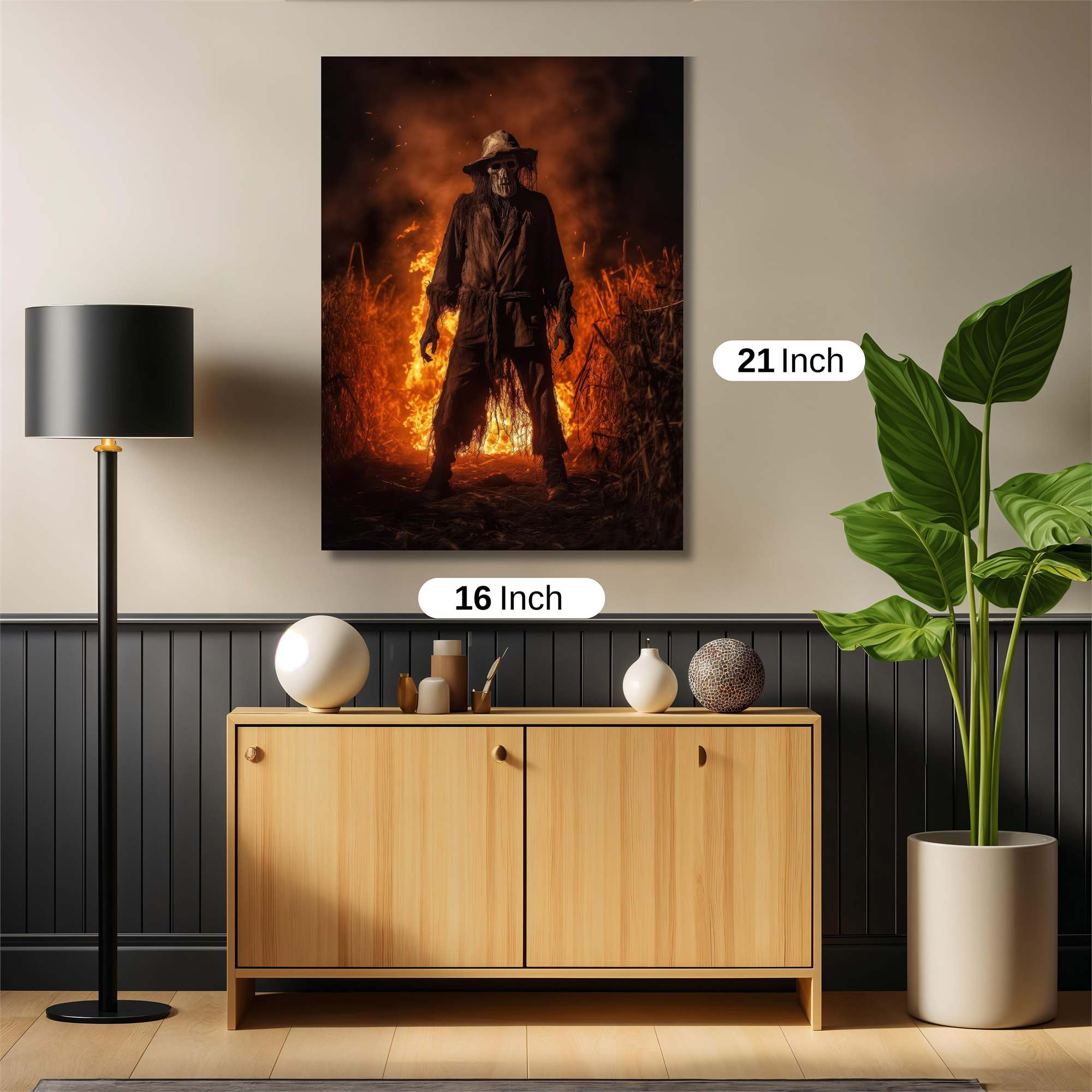 Scarecrow Inferno Safe Wall Magnetic / M