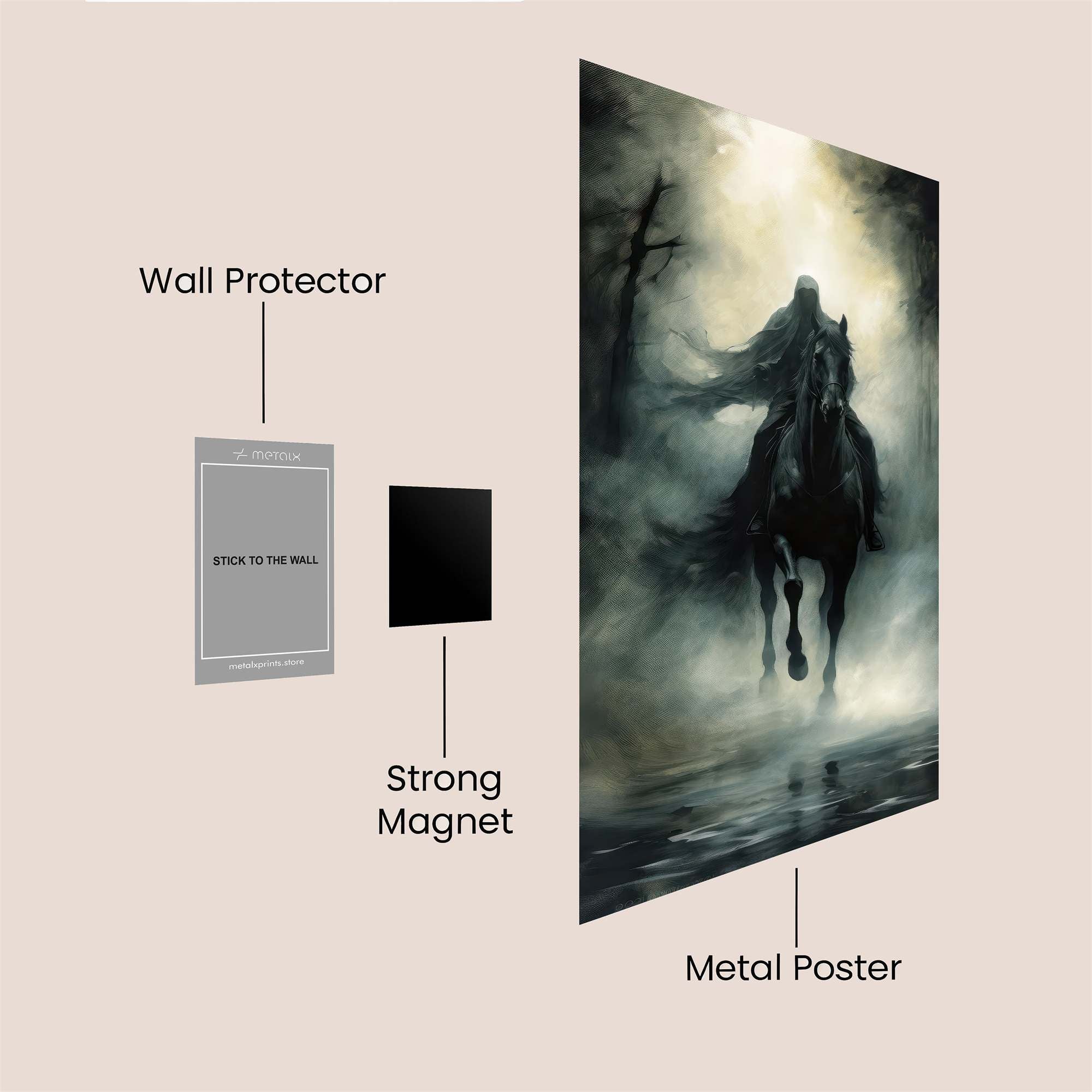 Reaper's Mist Safe Wall Magnetic / M