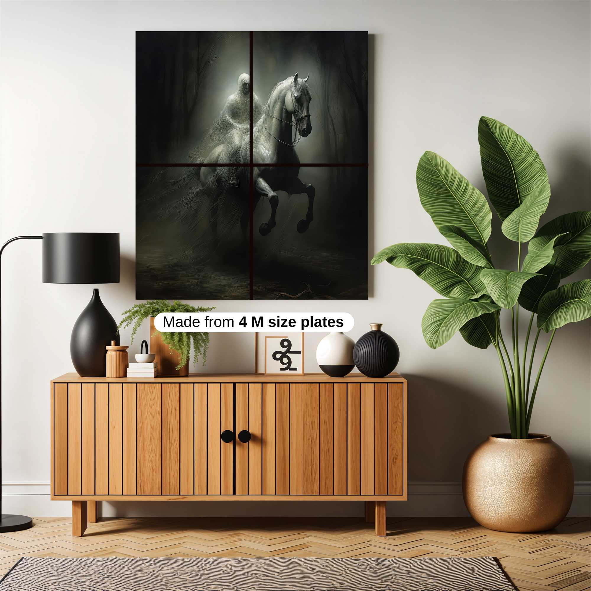Ghostly Gallop Safe Wall Magnetic / M