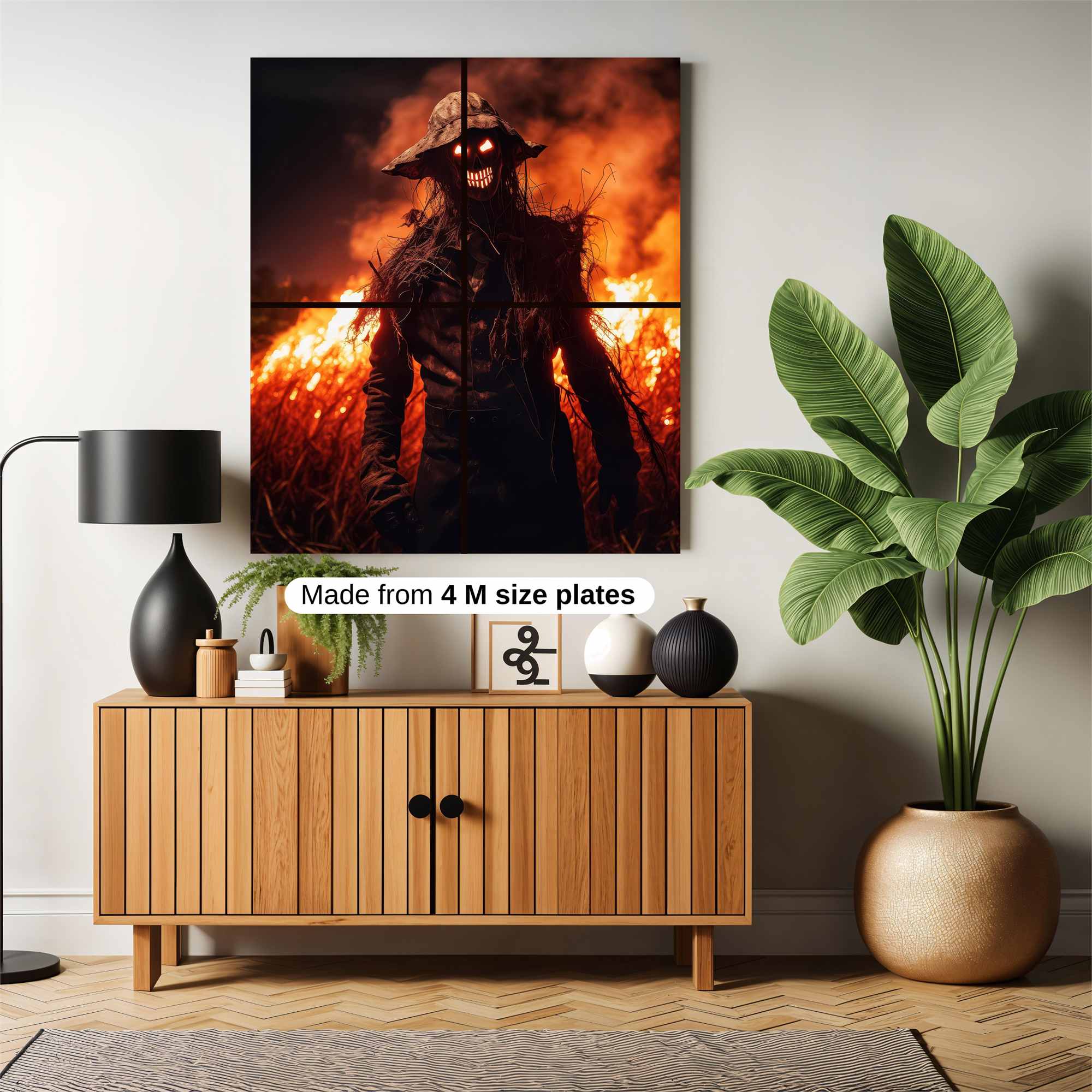 Scarecrow Inferno Safe Wall Magnetic / M