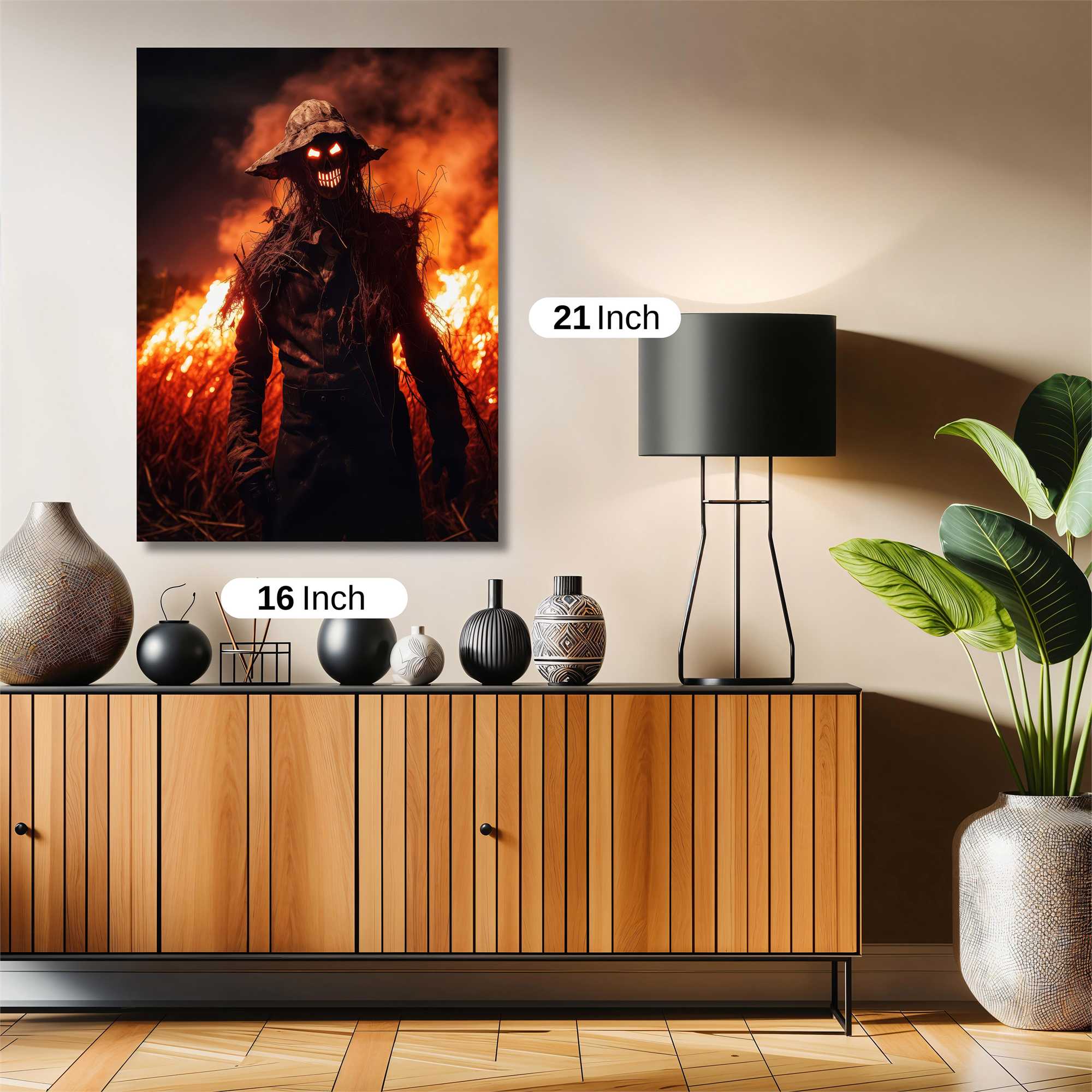 Scarecrow Inferno Safe Wall Magnetic / M