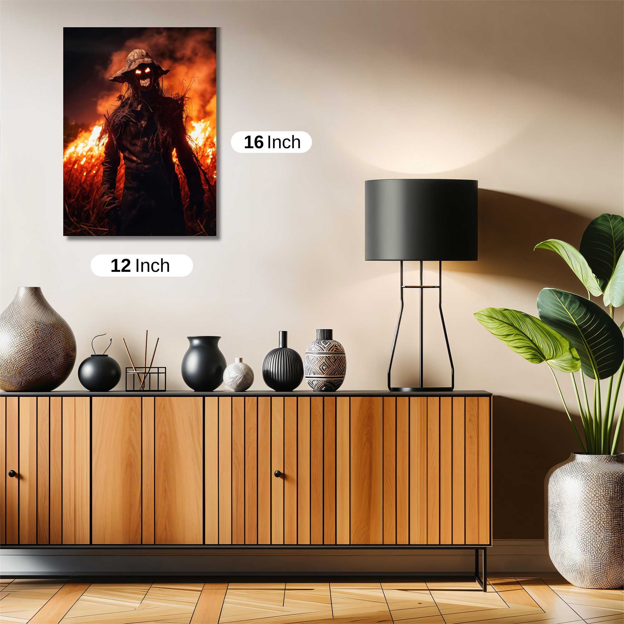 Scarecrow Inferno Safe Wall Magnetic / M