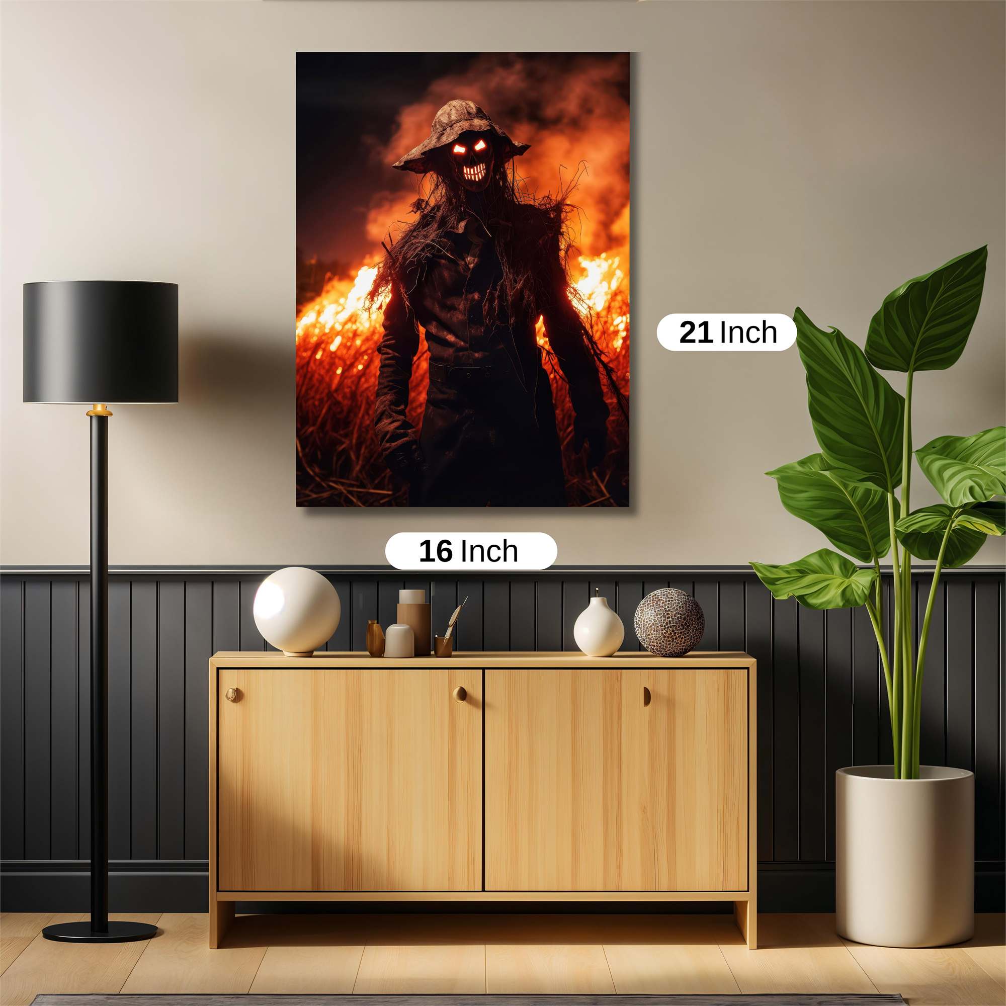 Scarecrow Inferno Safe Wall Magnetic / M