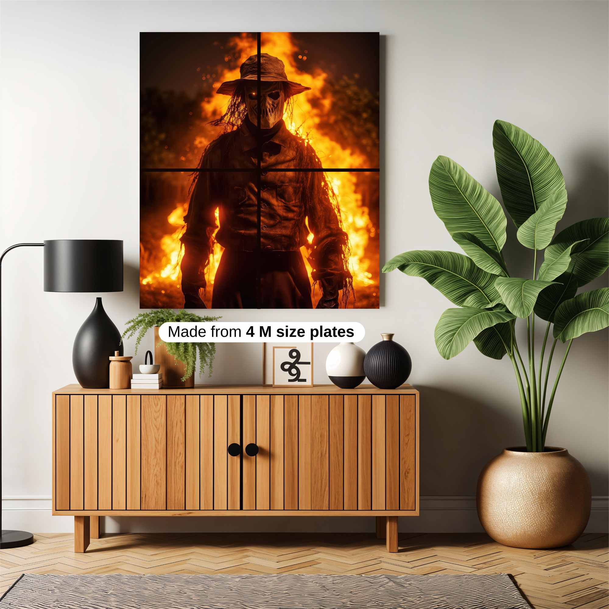 Scarecrow Inferno Safe Wall Magnetic / M