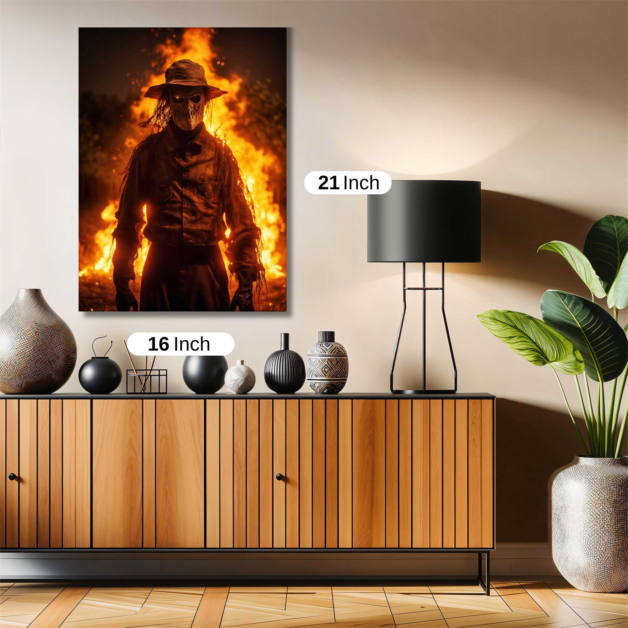 Scarecrow Inferno Safe Wall Magnetic / M