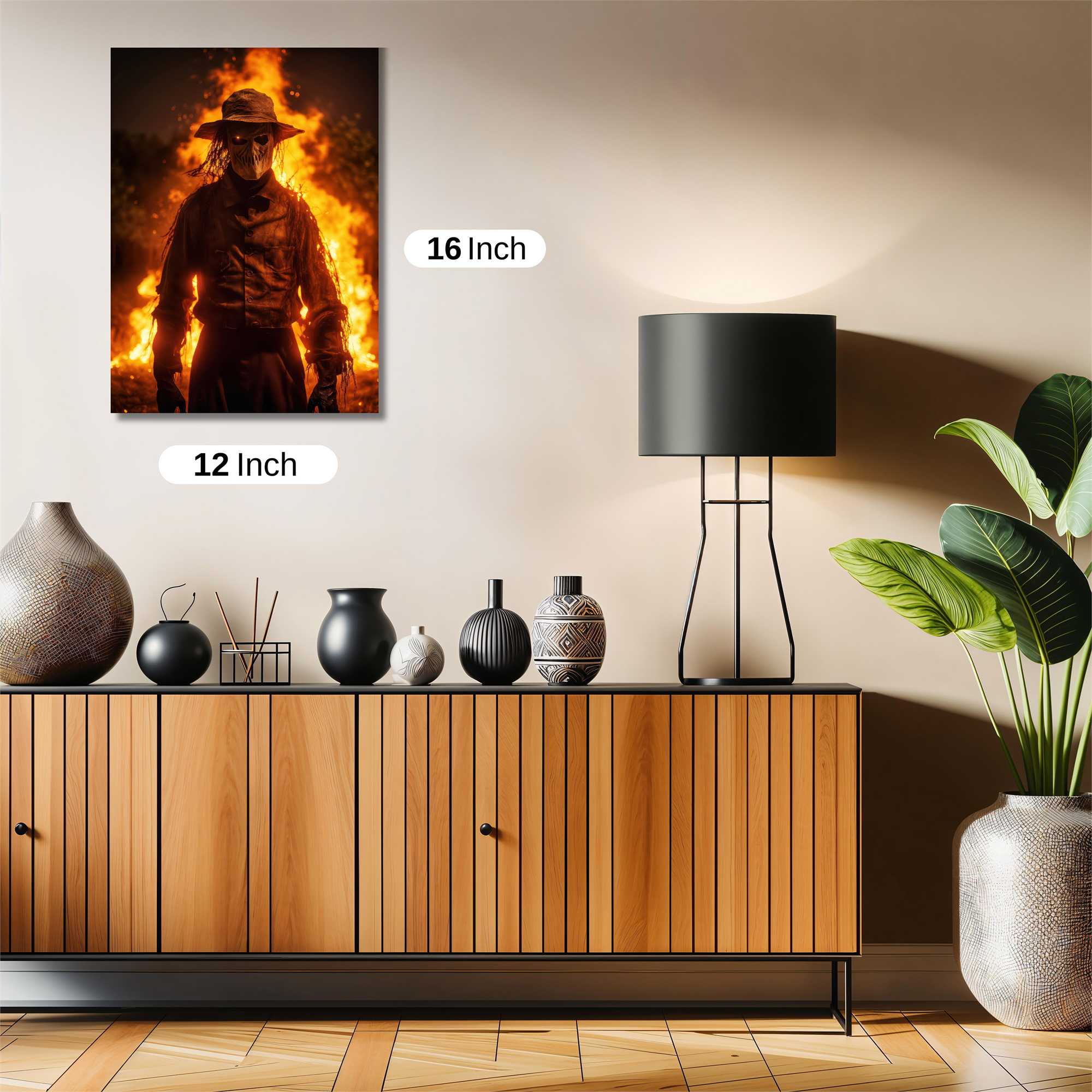 Scarecrow Inferno Safe Wall Magnetic / M