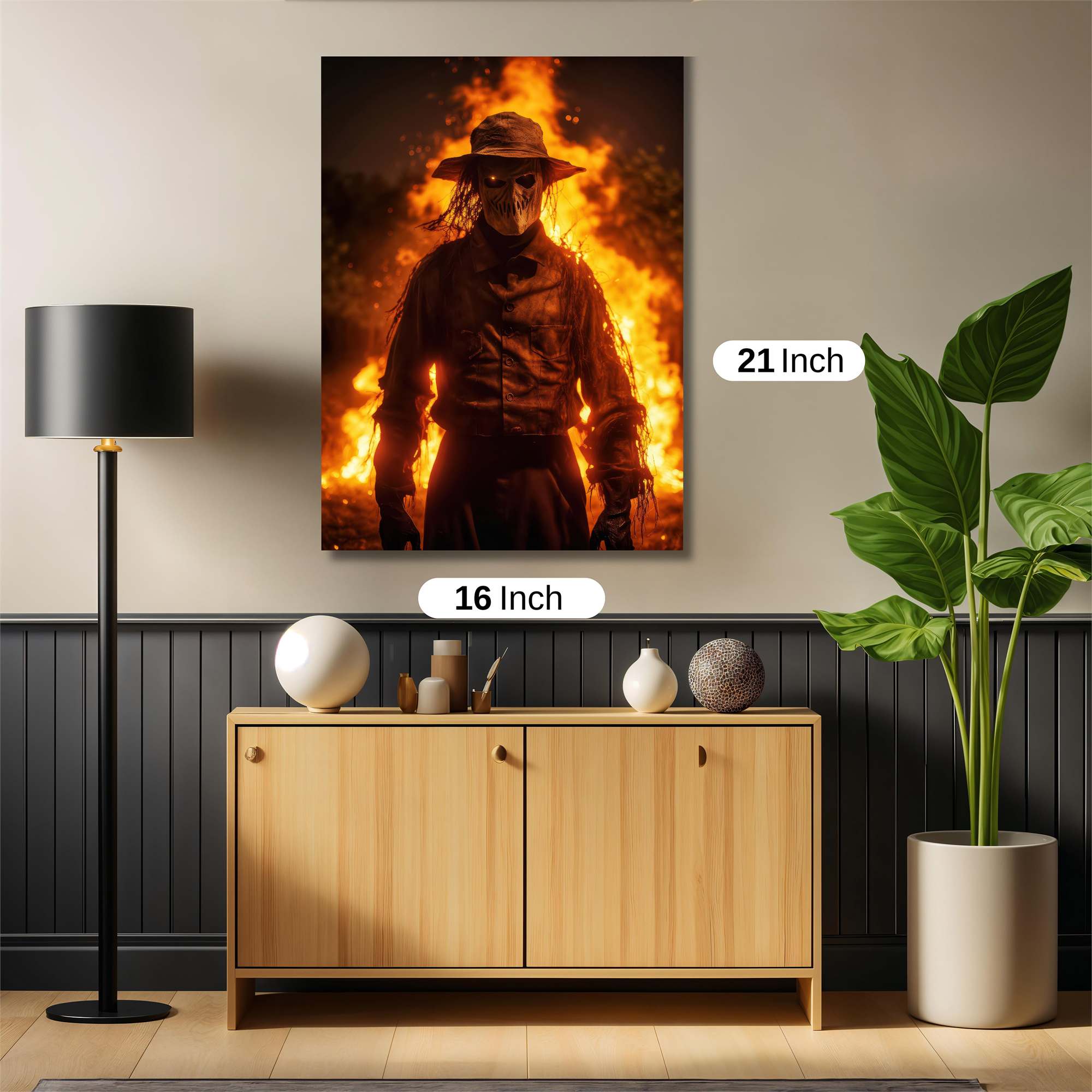 Scarecrow Inferno Safe Wall Magnetic / M