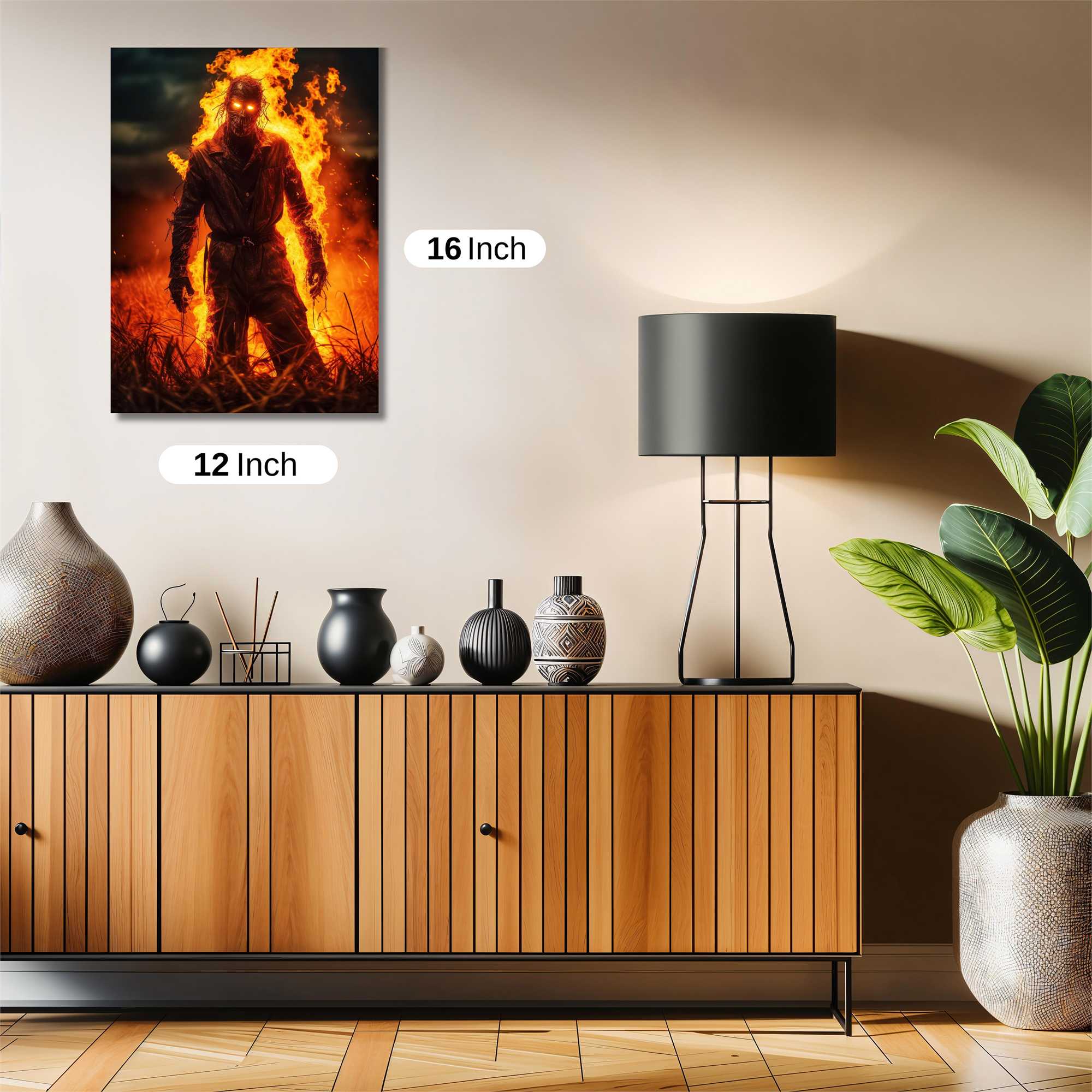 Scarecrow Inferno Safe Wall Magnetic / M