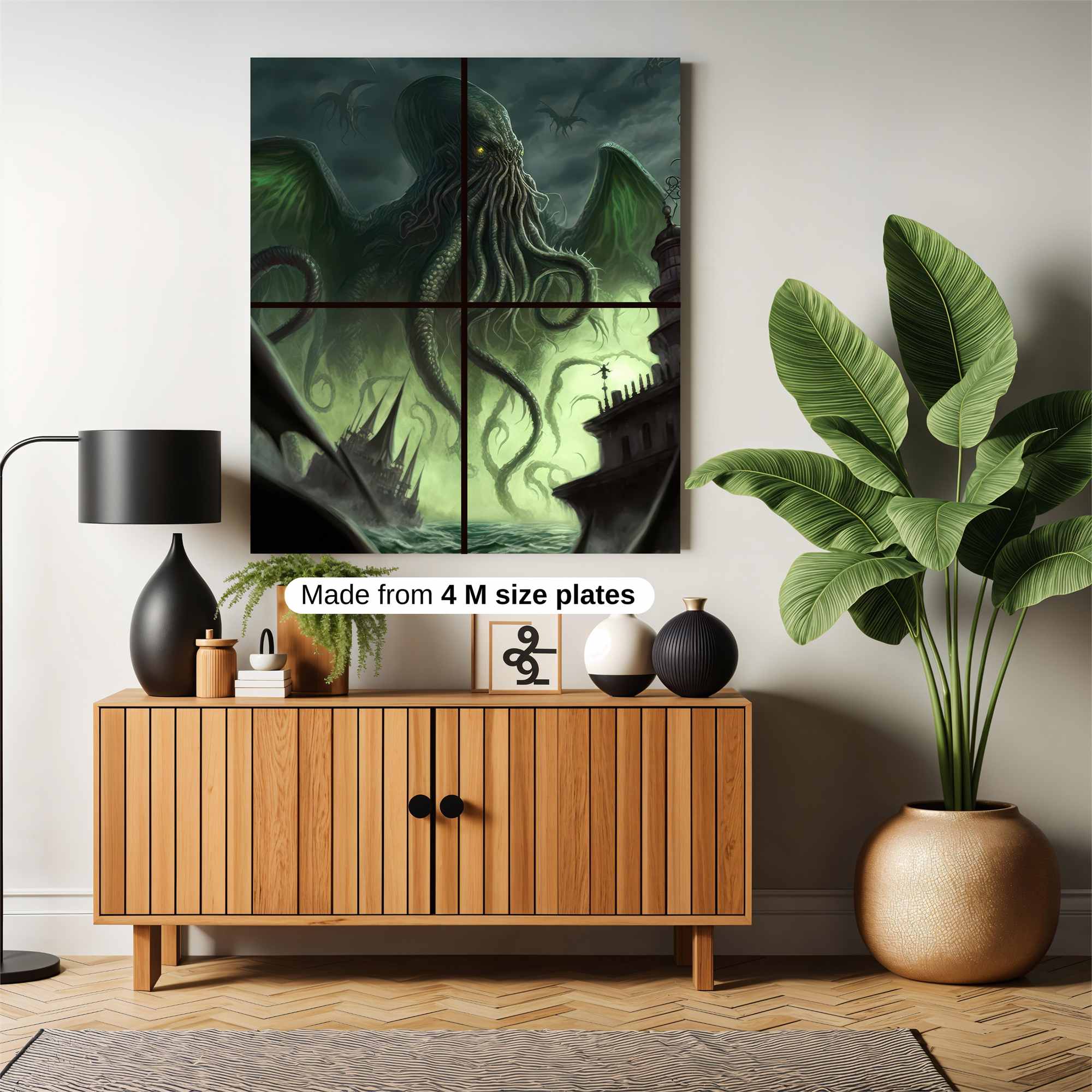 Cthulhu Emerges Safe Wall Magnetic / M