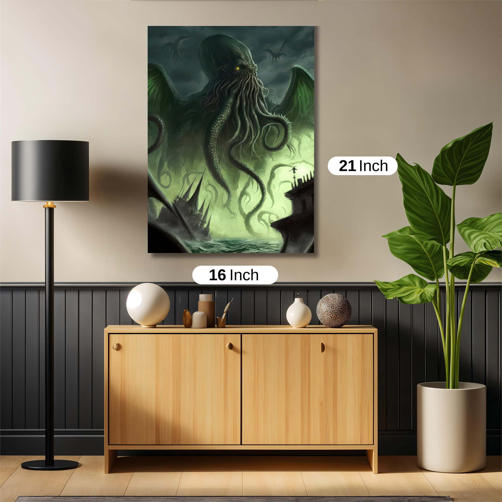 Cthulhu Emerges Safe Wall Magnetic / M