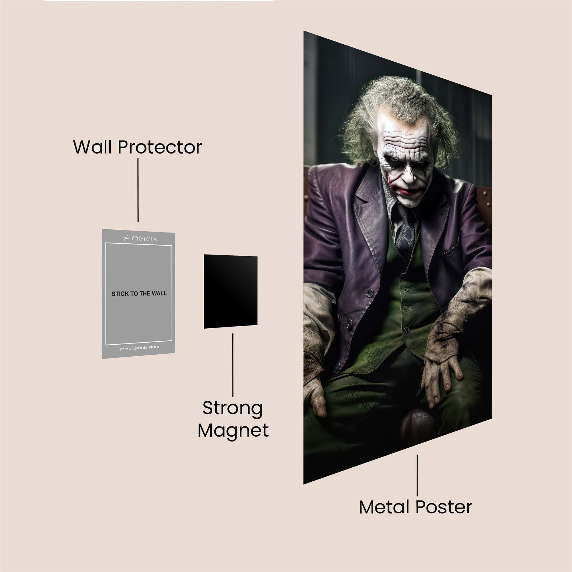Joker Enigma Safe Wall Magnetic / M