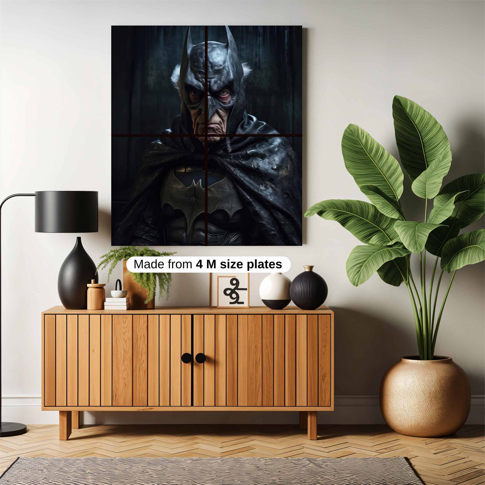 Batman Aged Safe Wall Magnetic / M