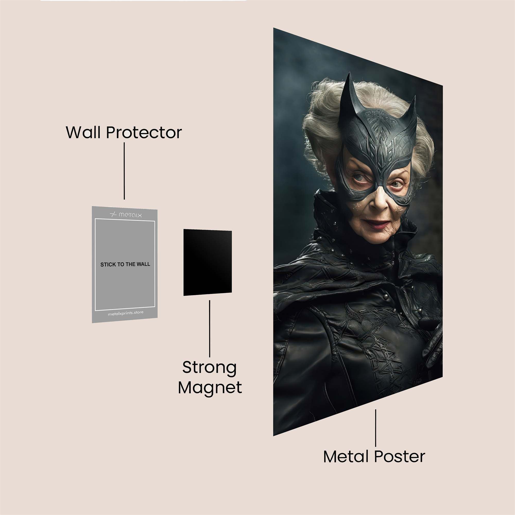 Catwoman Elegant Safe Wall Magnetic / M