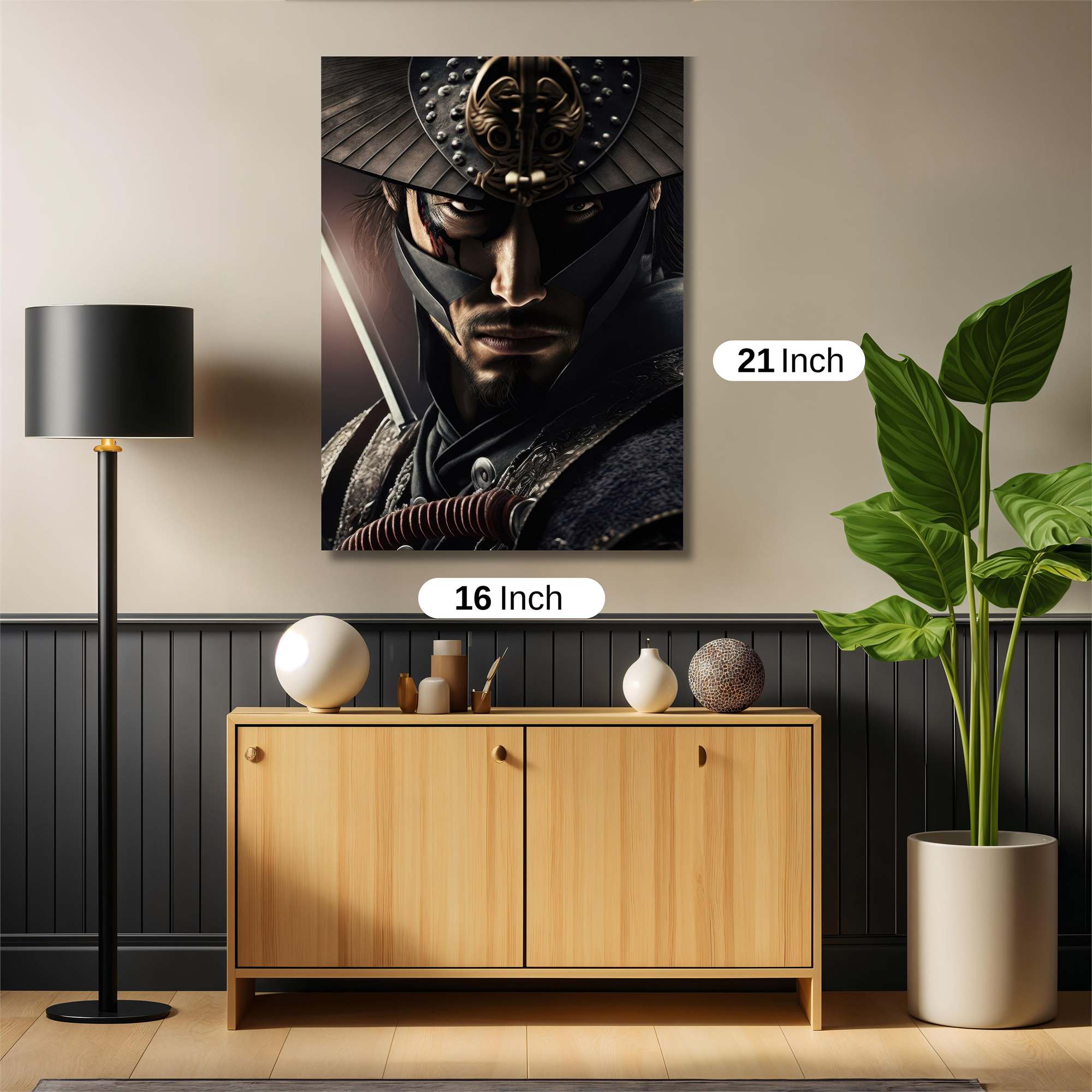 Samurai Gloom Safe Wall Magnetic / M