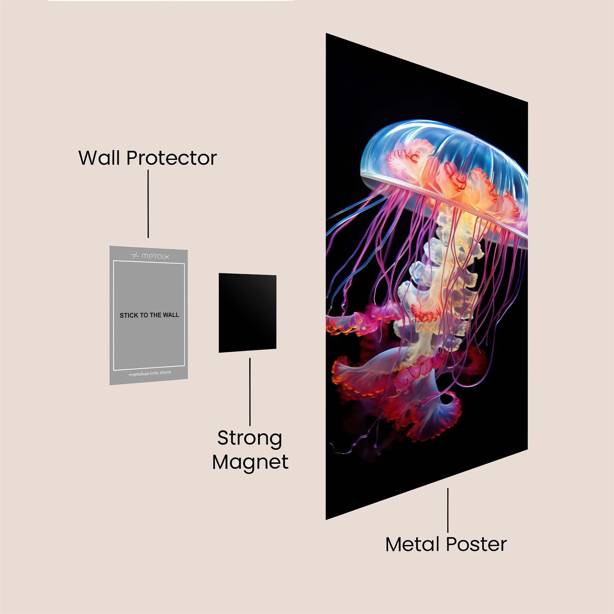 Jelly Radiance Safe Wall Magnetic / M