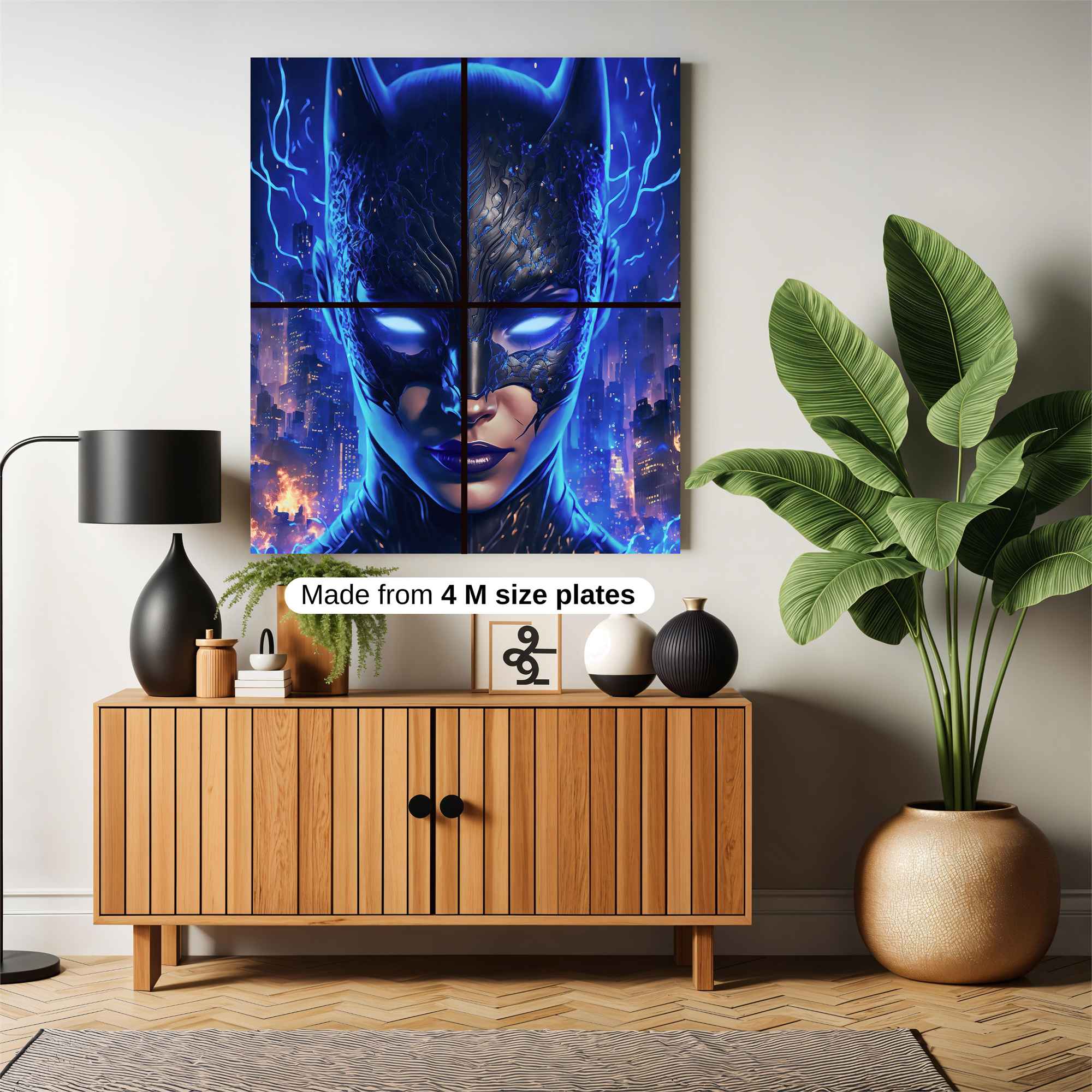 Batwoman Electric Safe Wall Magnetic / M