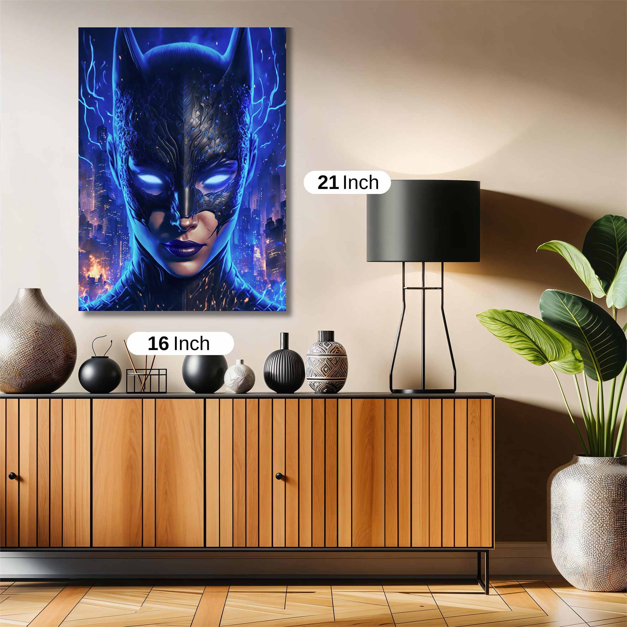 Batwoman Electric Safe Wall Magnetic / M