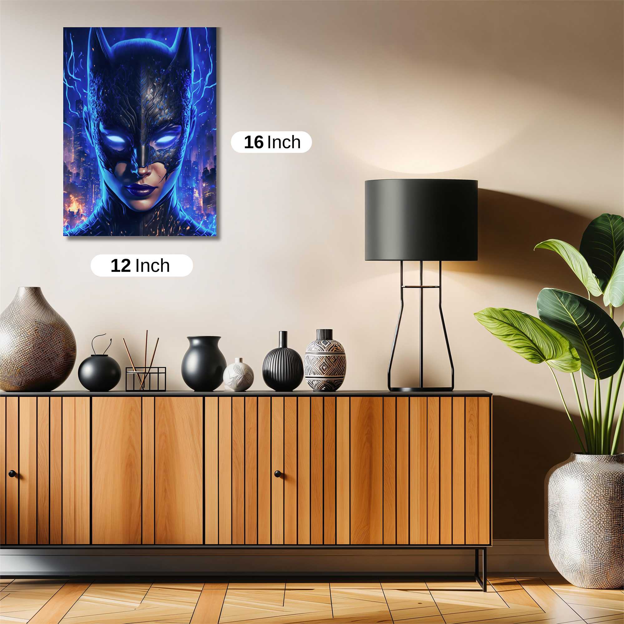 Batwoman Electric Safe Wall Magnetic / M