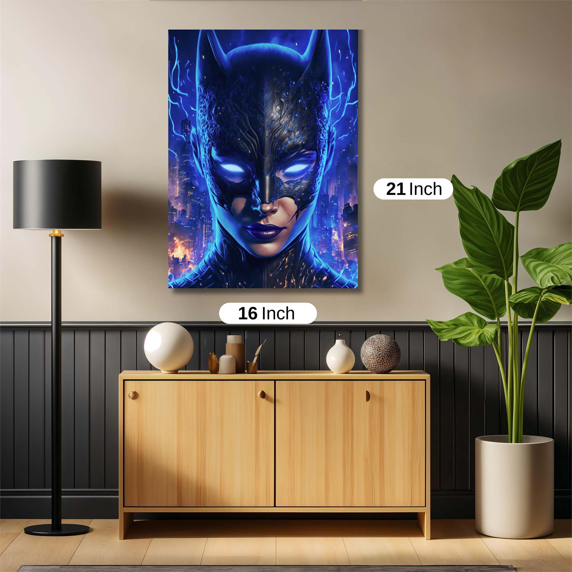 Batwoman Electric Safe Wall Magnetic / M