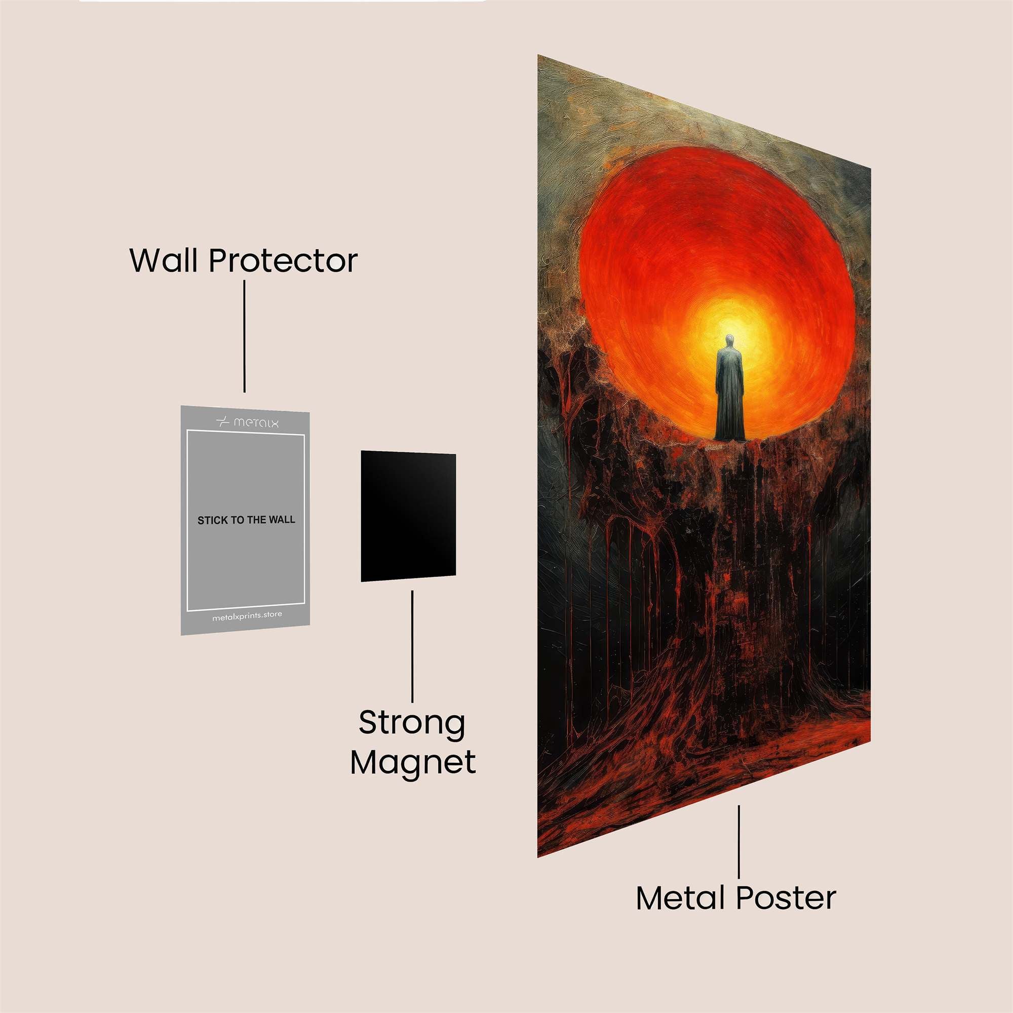 Portal Ascend Safe Wall Magnetic / M
