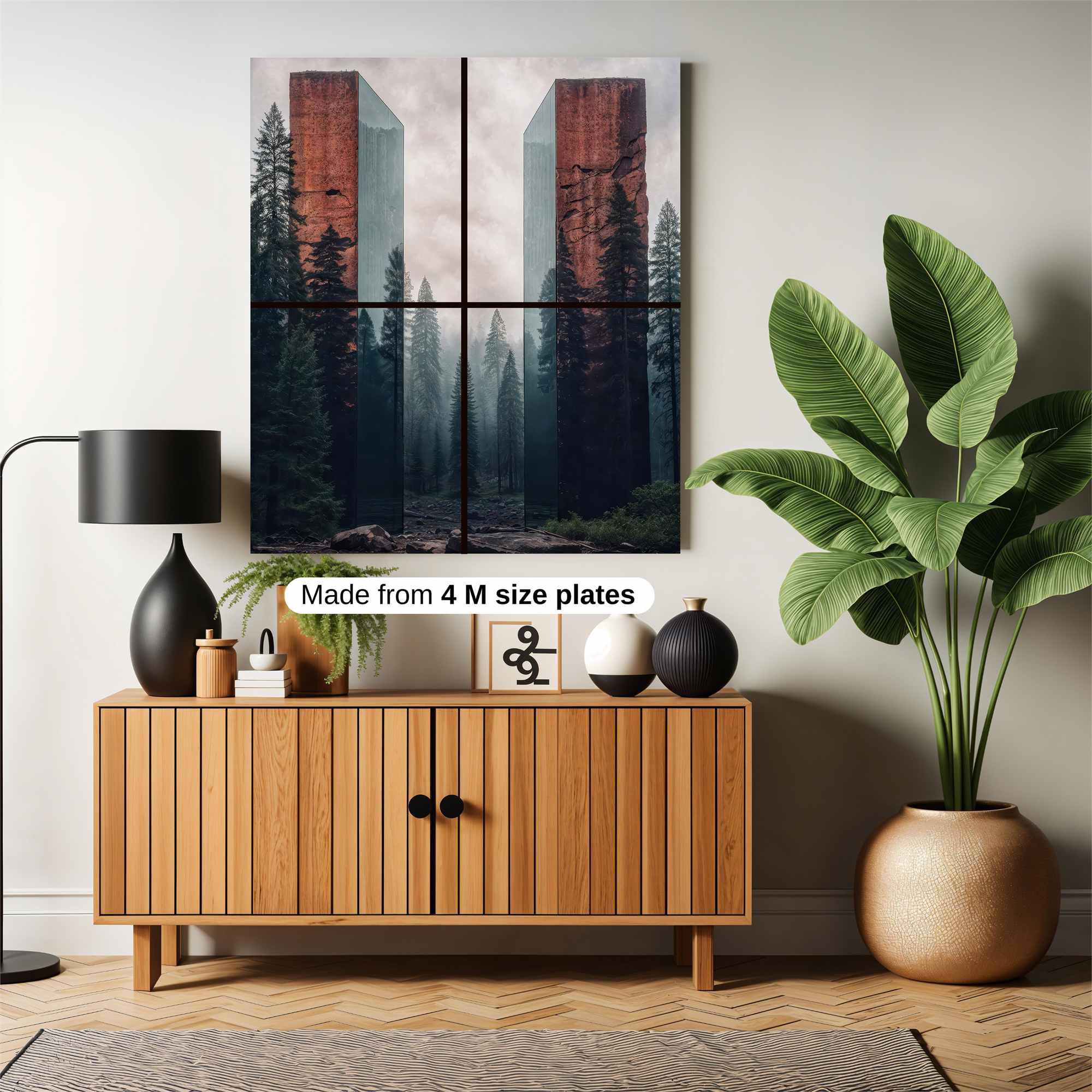 Mirror Mystery Safe Wall Magnetic / M