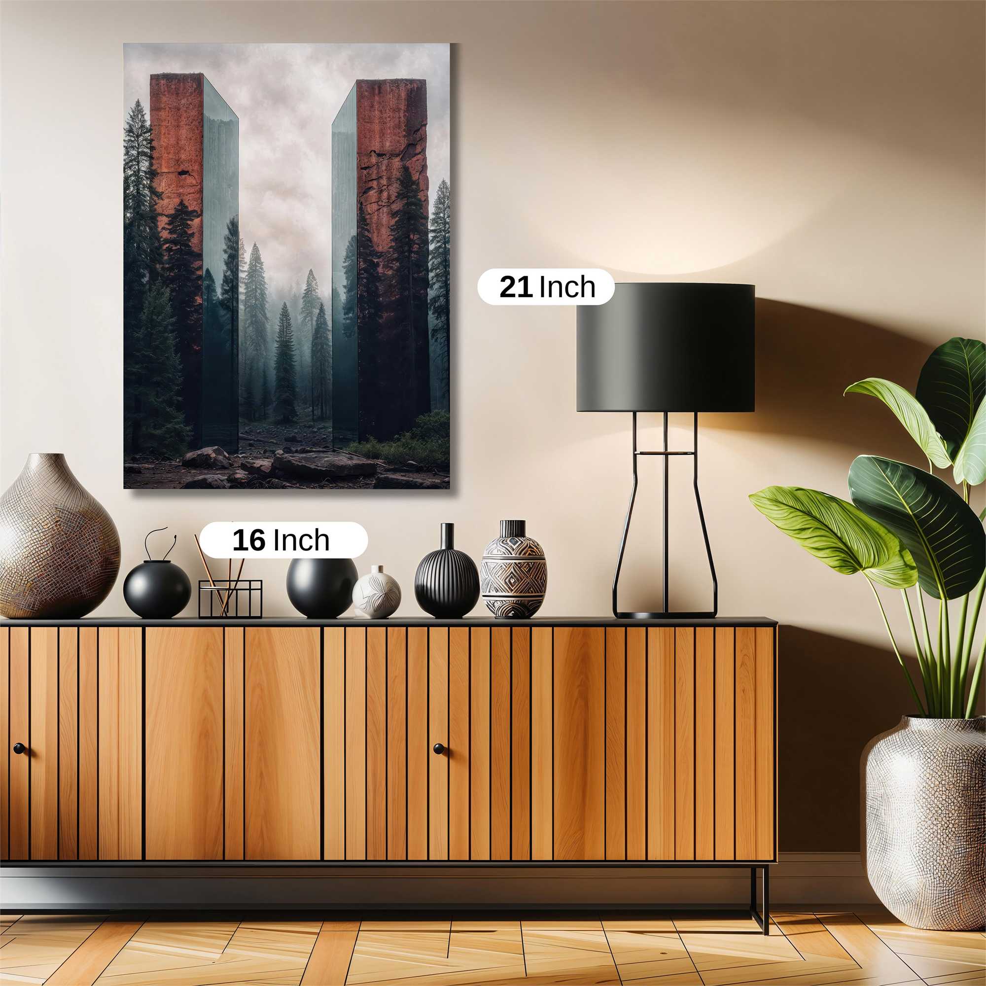 Mirror Mystery Safe Wall Magnetic / M