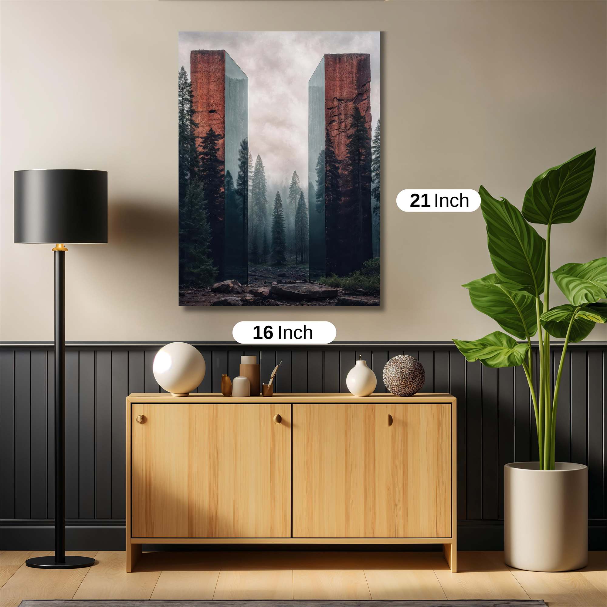 Mirror Mystery Safe Wall Magnetic / M