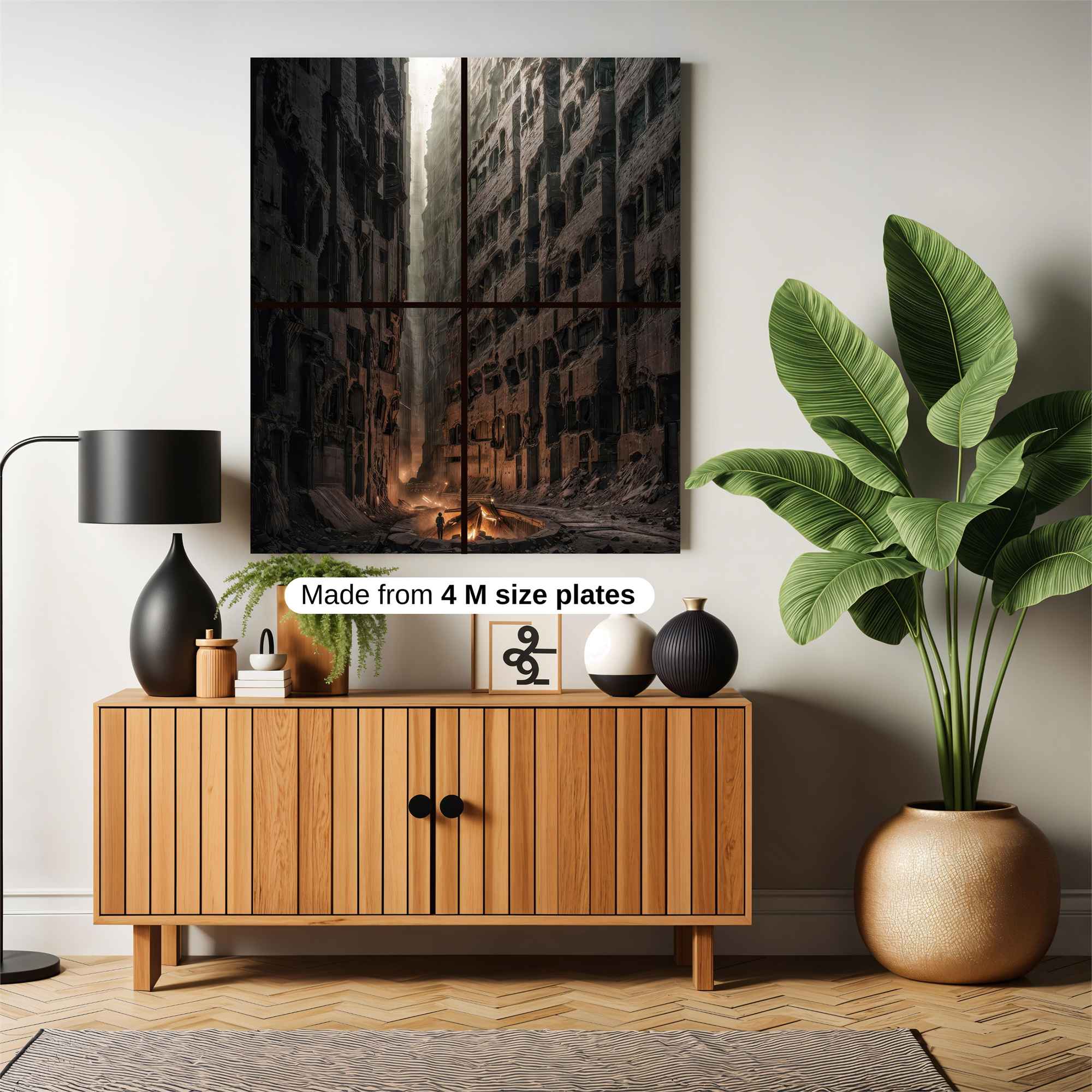 Ruins Desolate Safe Wall Magnetic / M