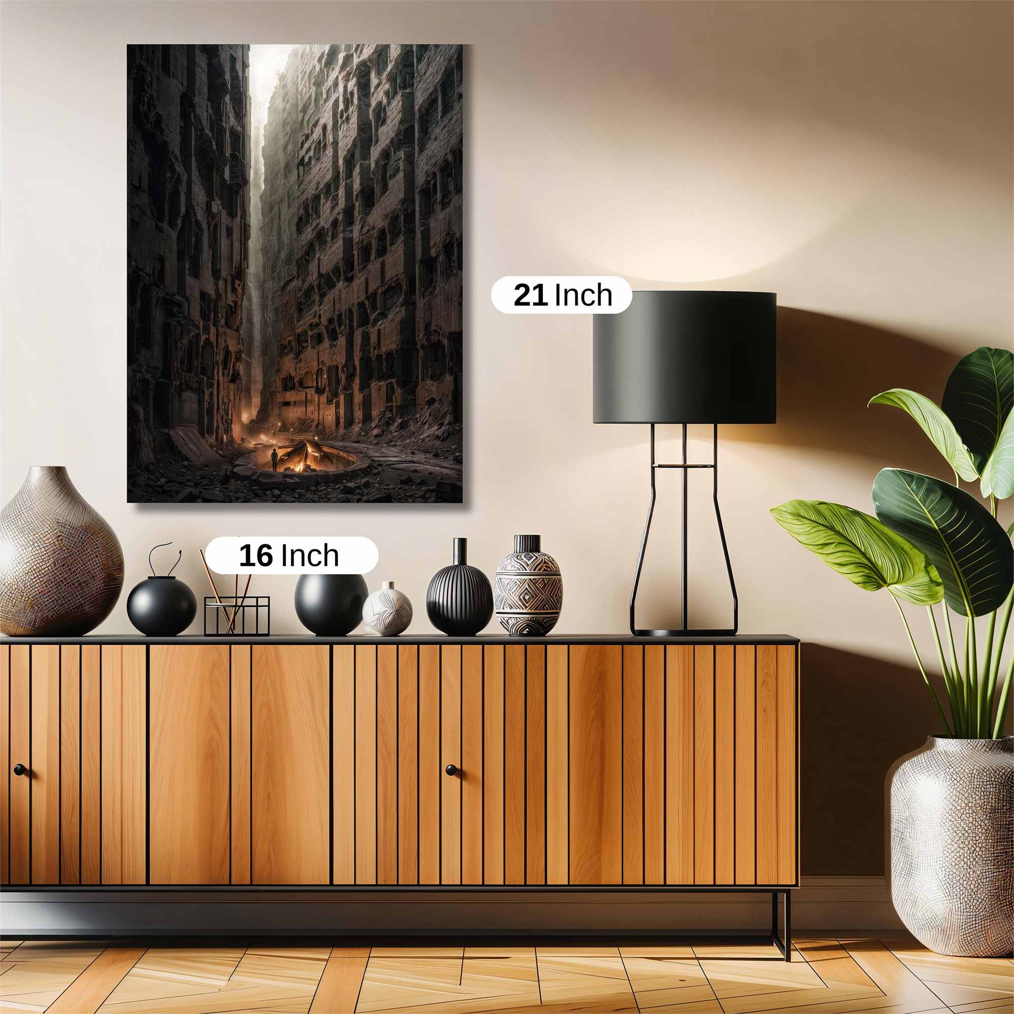 Ruins Desolate Safe Wall Magnetic / M
