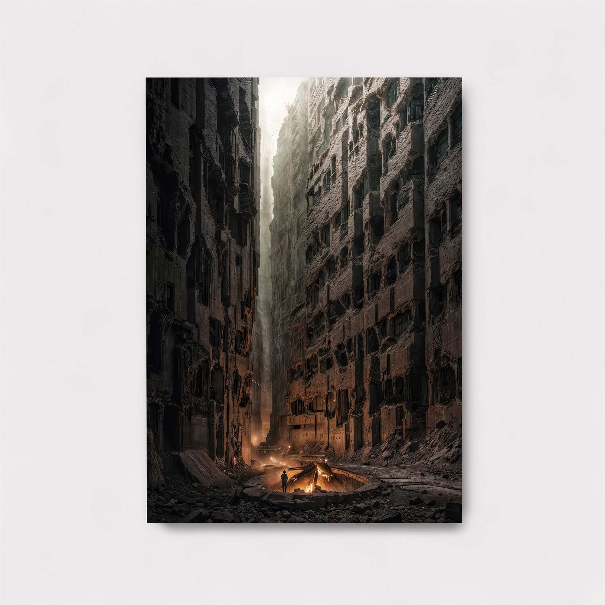 Ruins Desolate Safe Wall Magnetic / M
