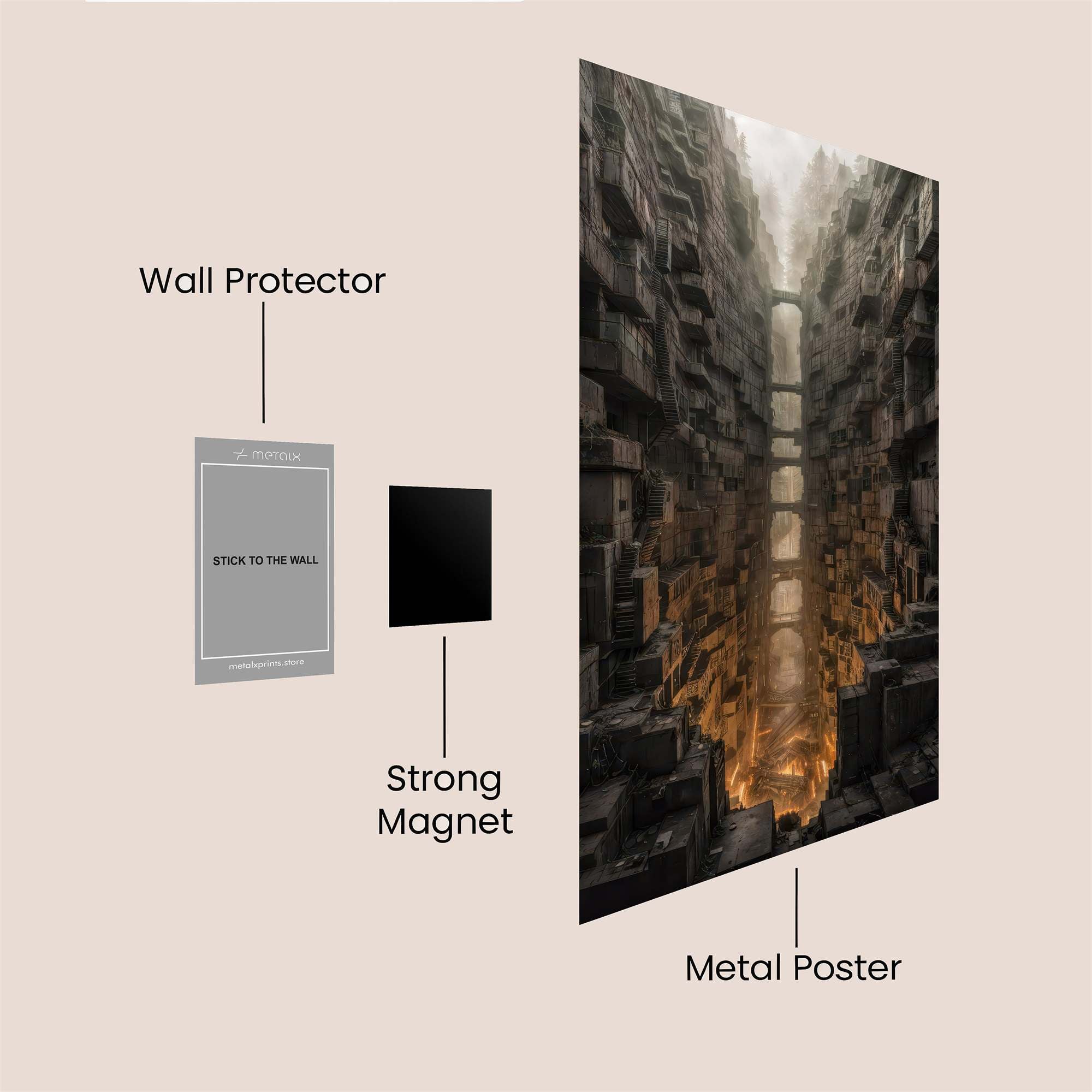 Abyss Echo Safe Wall Magnetic / M