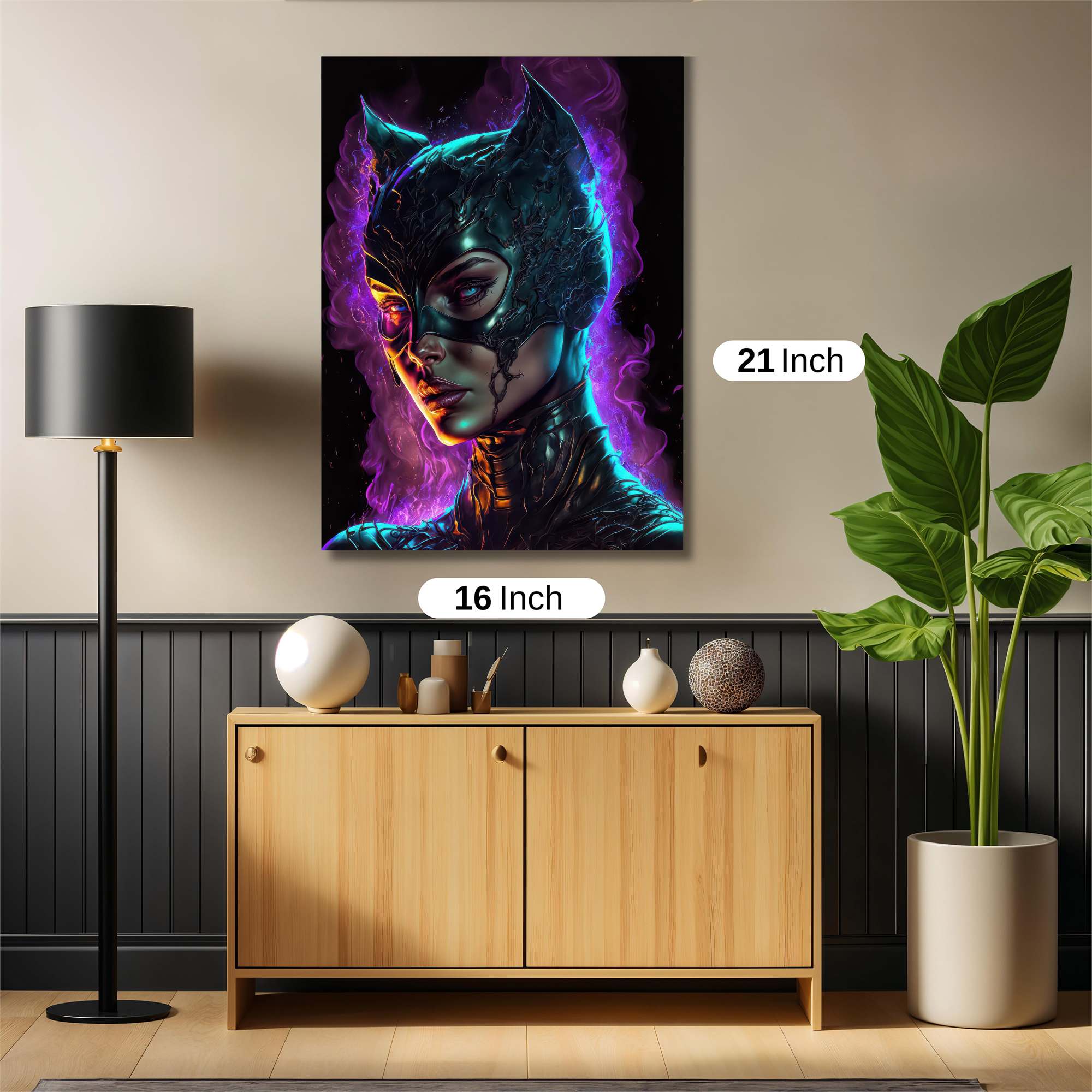 Catwoman Enigmatic Safe Wall Magnetic / M