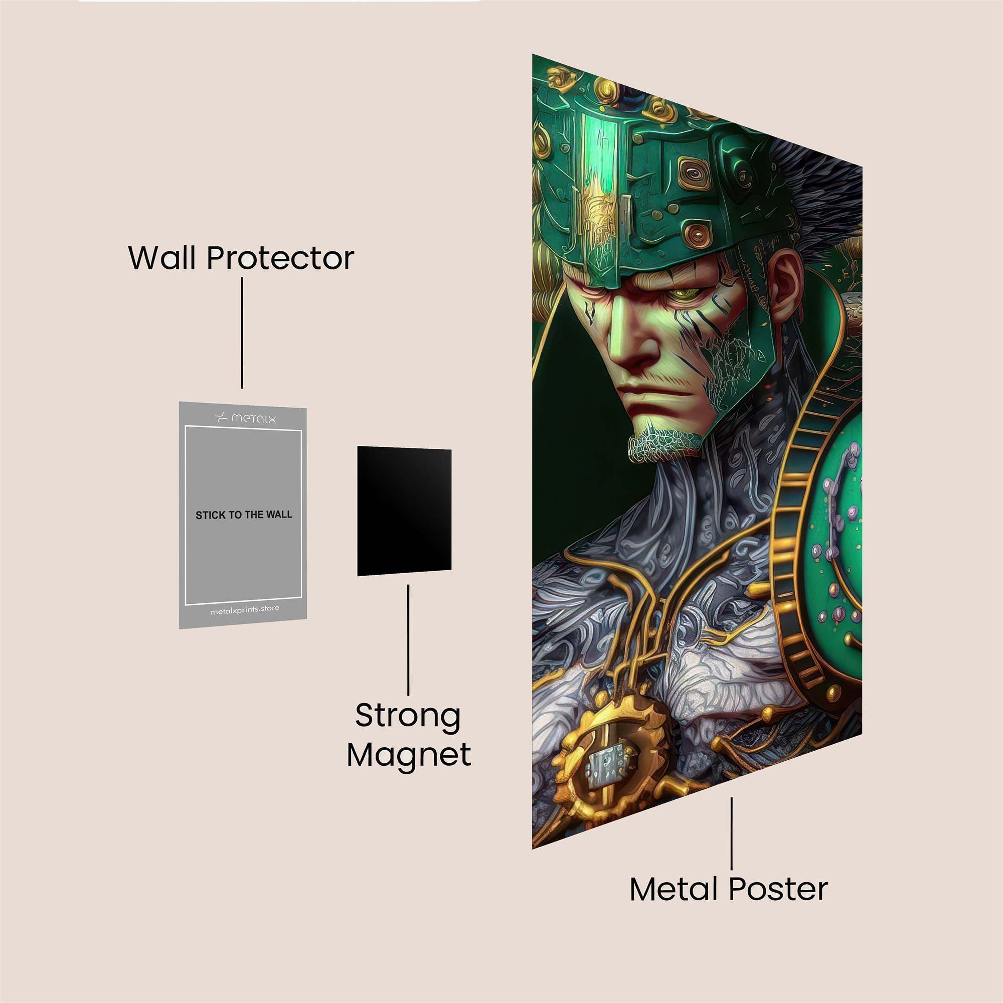 Nobunaga Resolute Safe Wall Magnetic / M