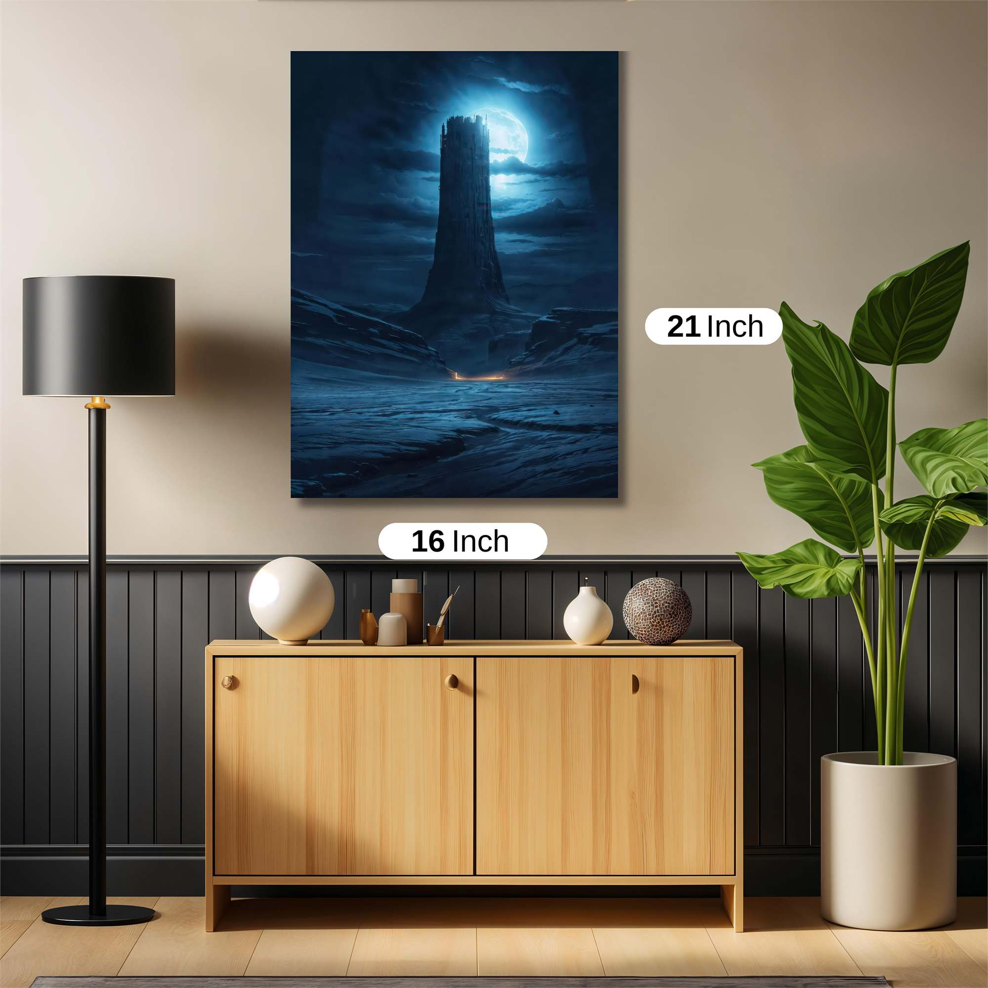 Tower Enigma Safe Wall Magnetic / M