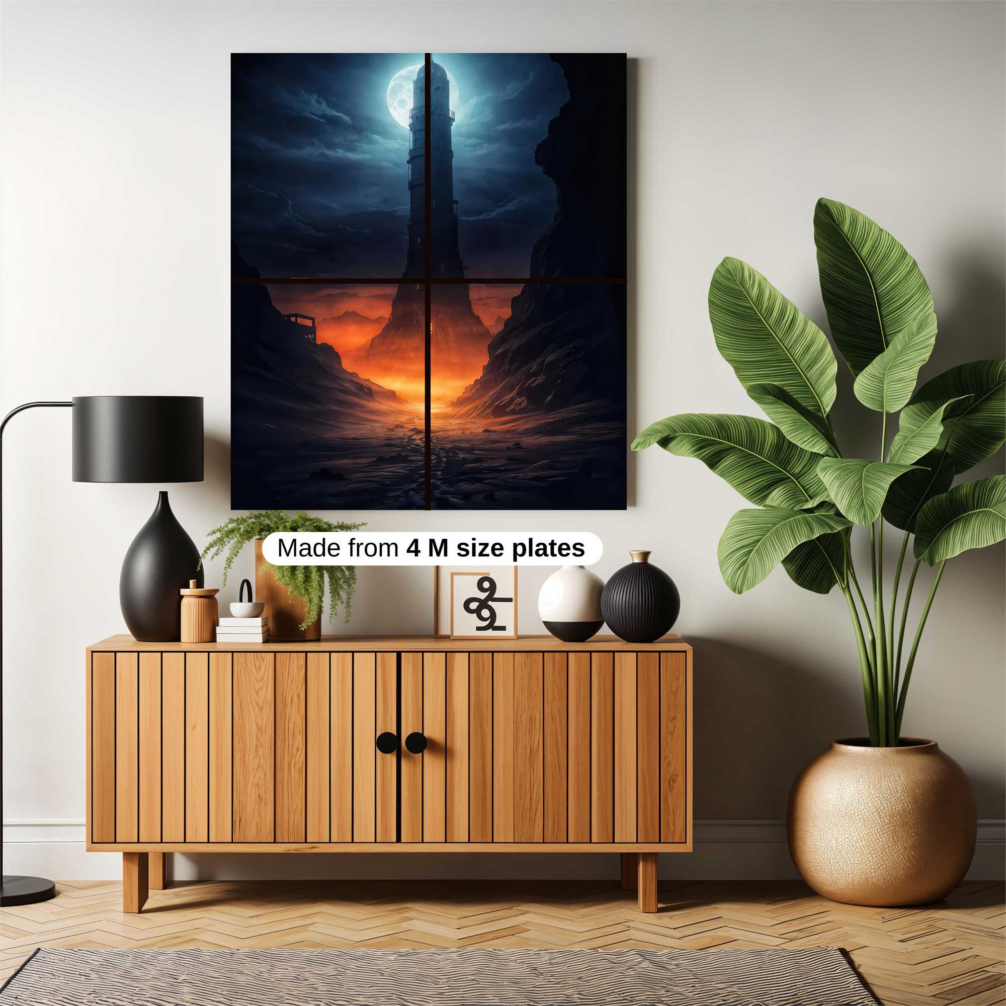 Barad-dûr Gloom Safe Wall Magnetic / M