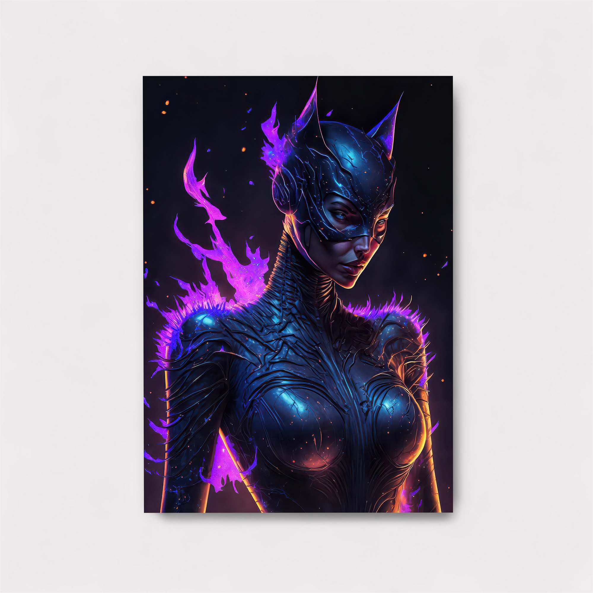 Catwoman Fiery Safe Wall Magnetic / M