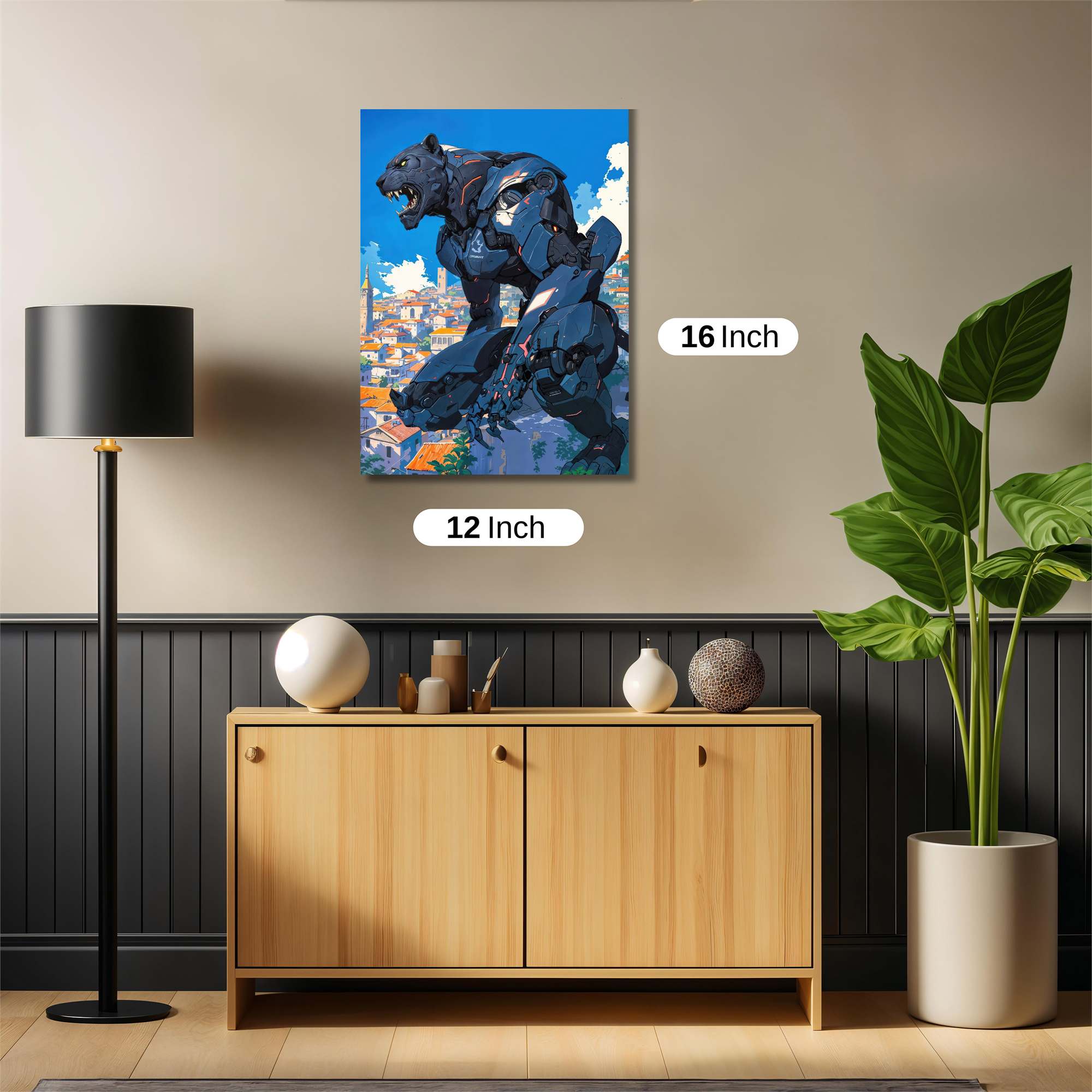 Panther Rampage Safe Wall Magnetic / M