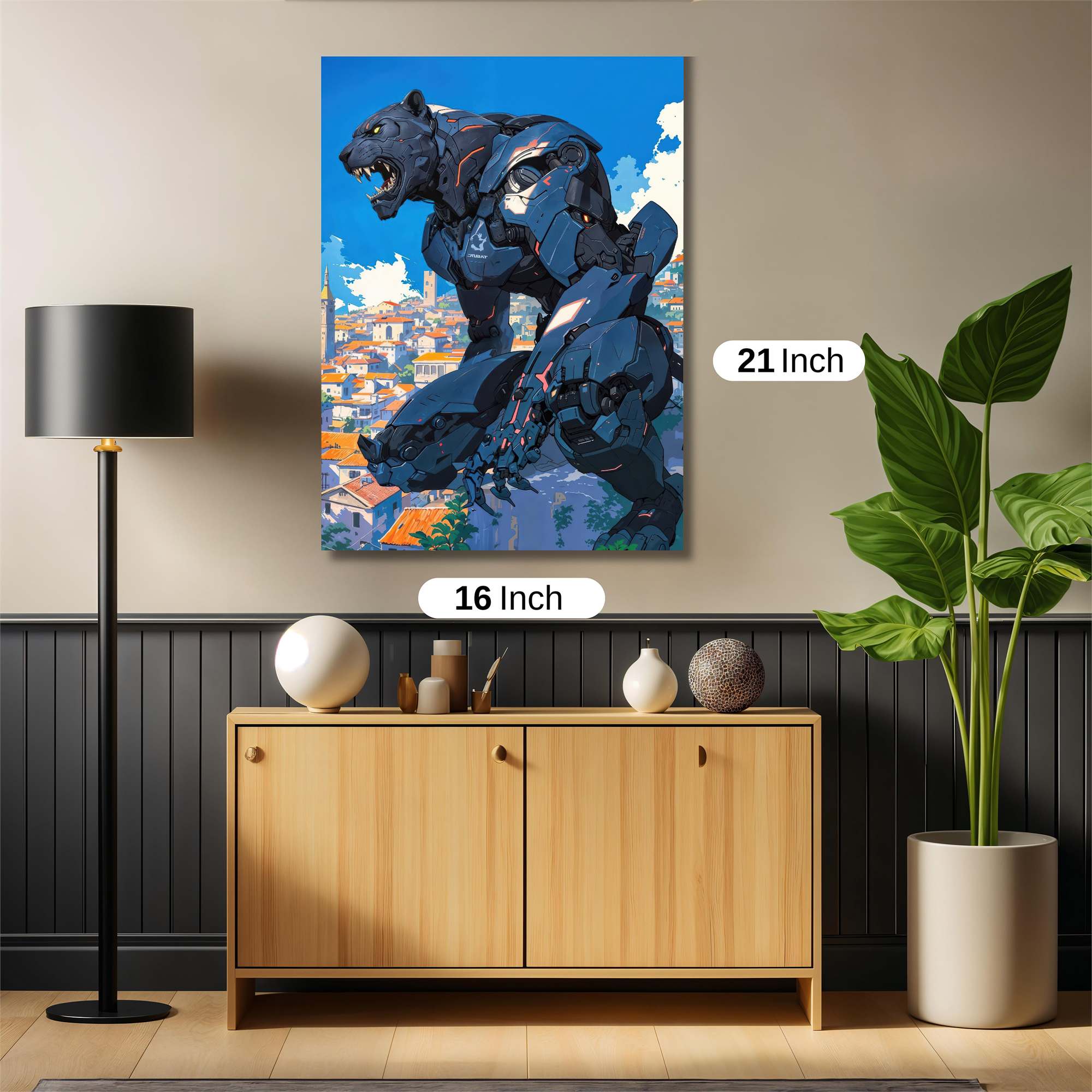 Panther Rampage Safe Wall Magnetic / M