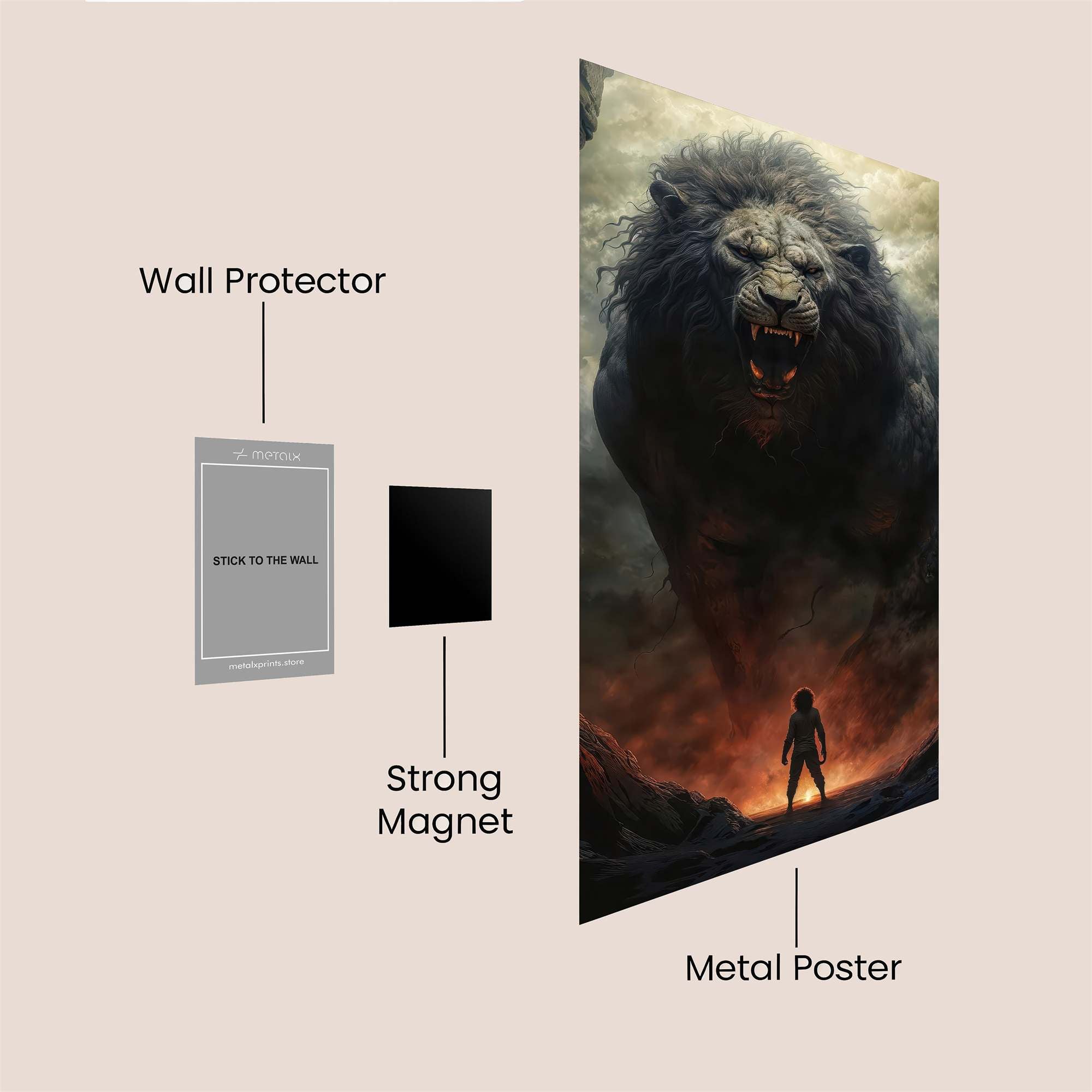 Mufasa Majestic Safe Wall Magnetic / M